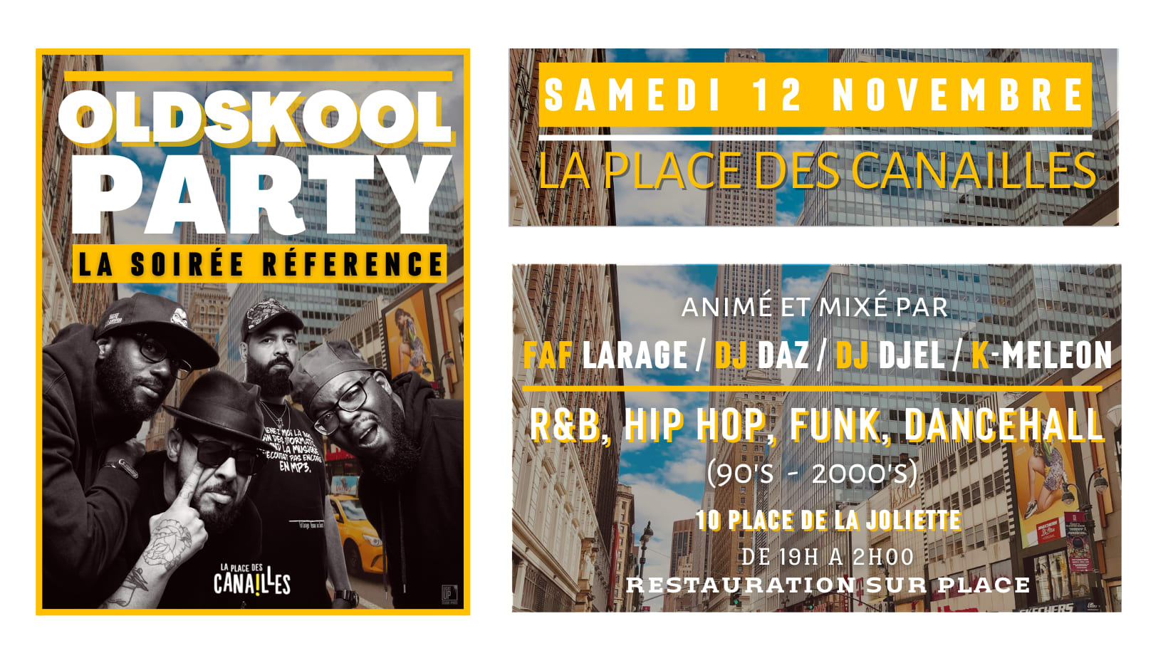 Oldskool Party - Samedi 12 Novembre Cover