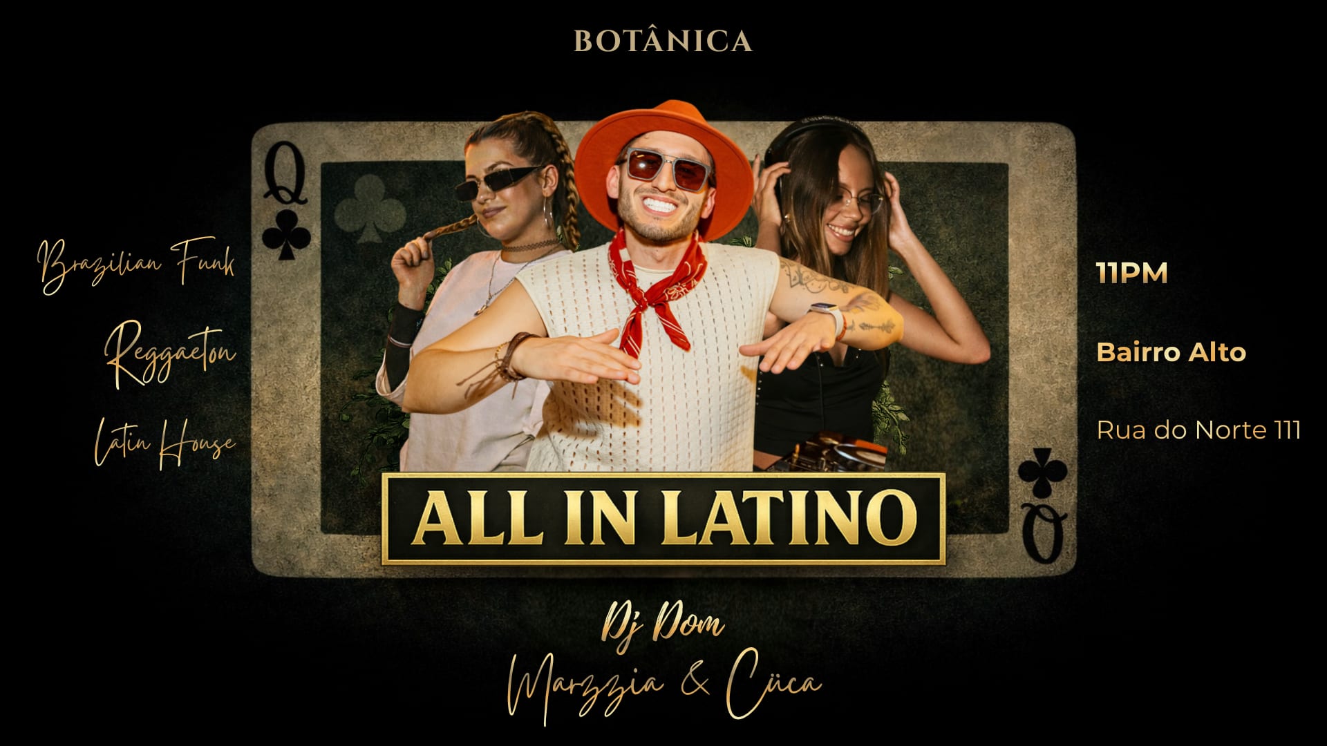 All In Latino & Dom, Marzzia & Cuca Cover