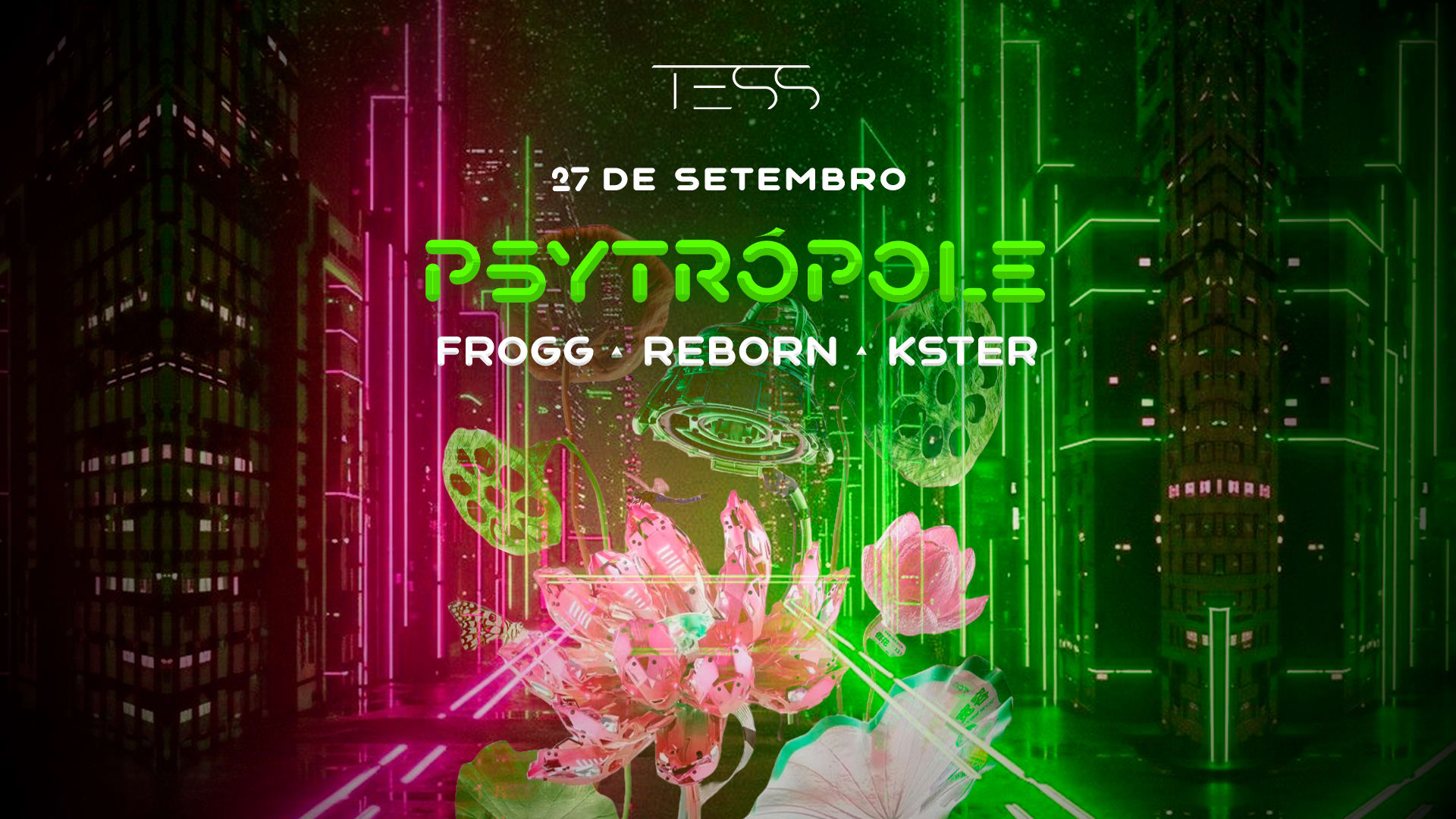 Psytrópole #9 | W/ Frogg + Reborn + Kster Cover