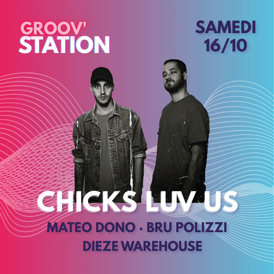 Groov'station X Chicks Luv Us  Cover