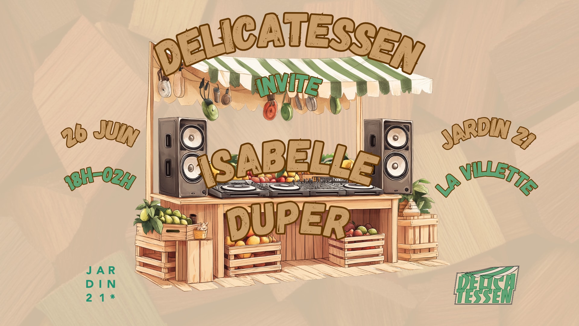 Delicatessen X Jardin21 - Djs Sets Cover