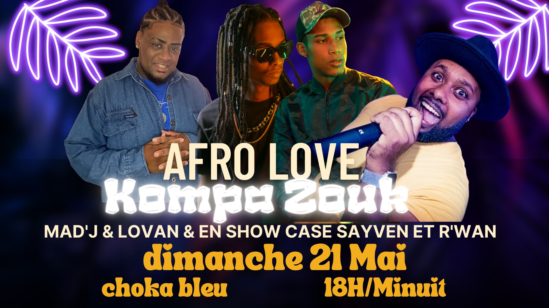 Afro Love Kumpa Zouk Choka Bleu Cover