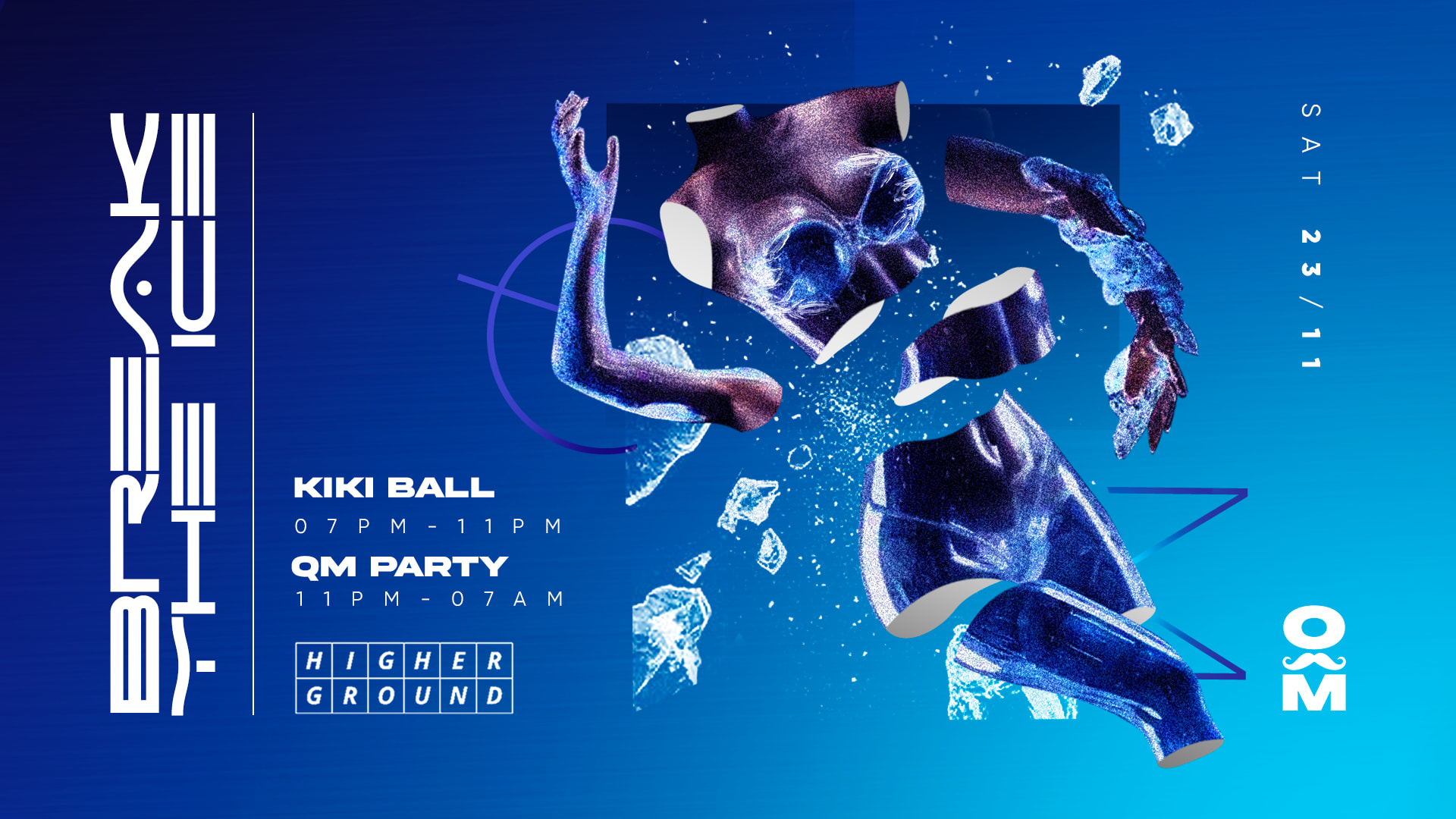 Quee(R)N Moustache X Dante Telfar Present: Break The Ice Cover
