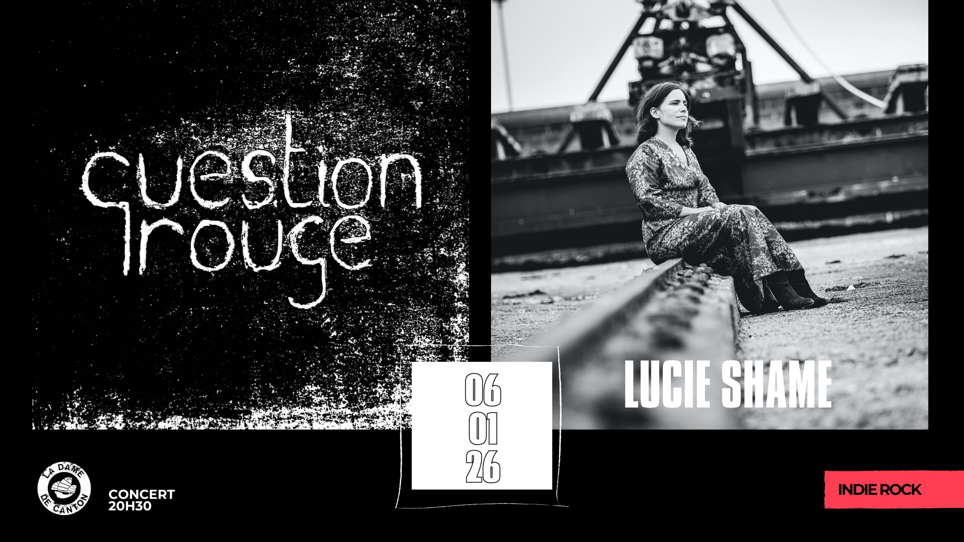 Question Rouge X Lucie Shame Cover