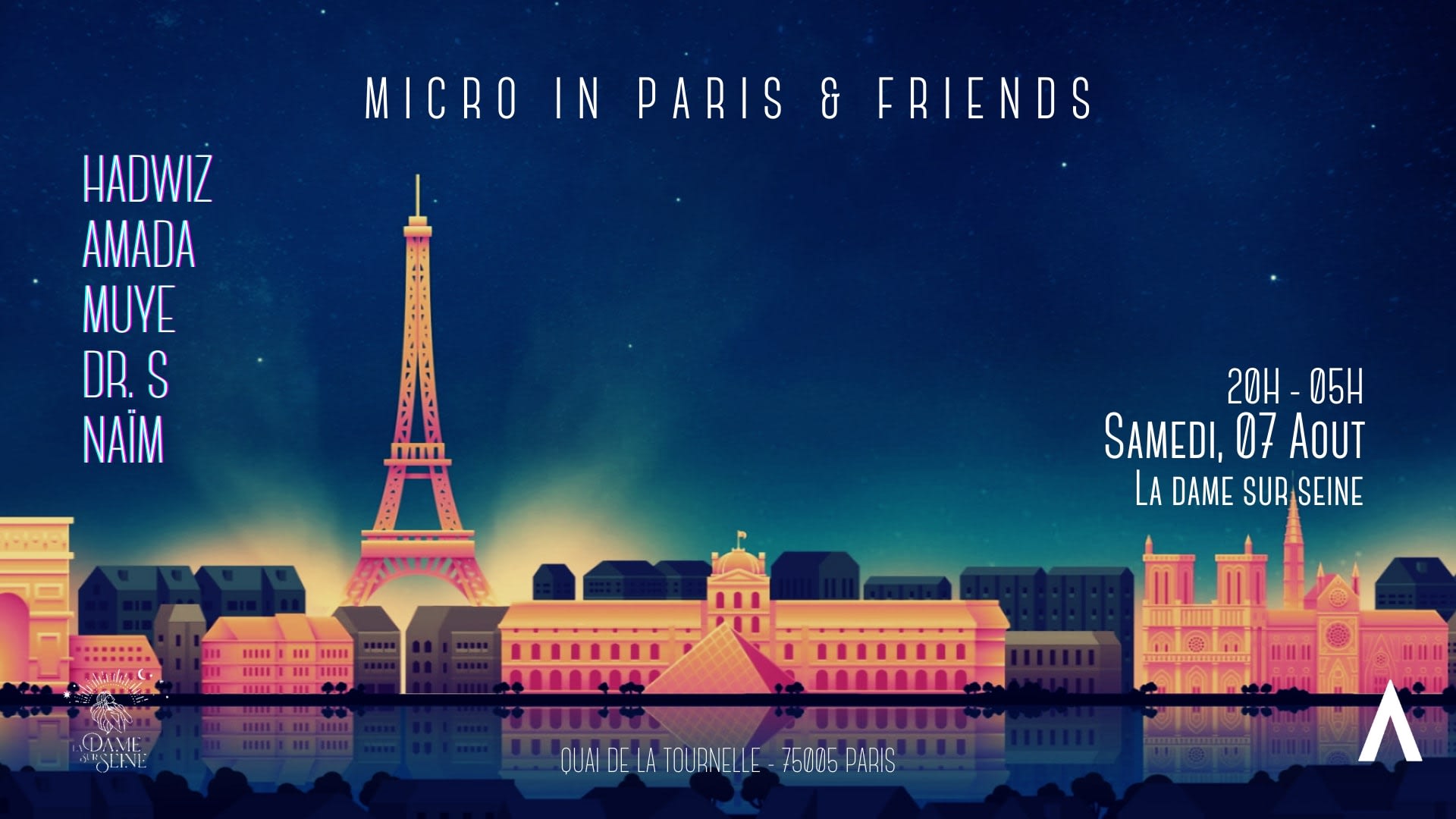 Micro In Paris X Friends - All Night Long #04 Cover