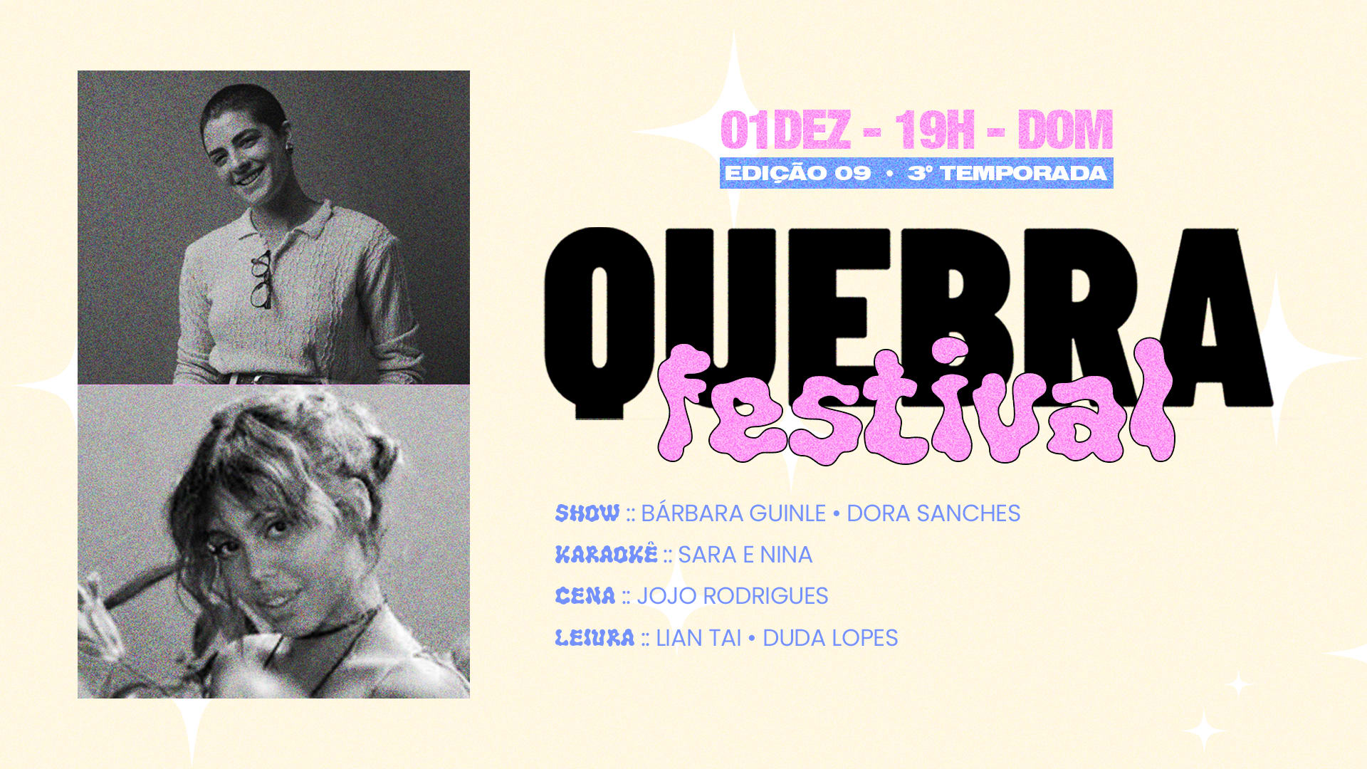 Quebra Festival : Alba Botafogo : 01/12 Cover