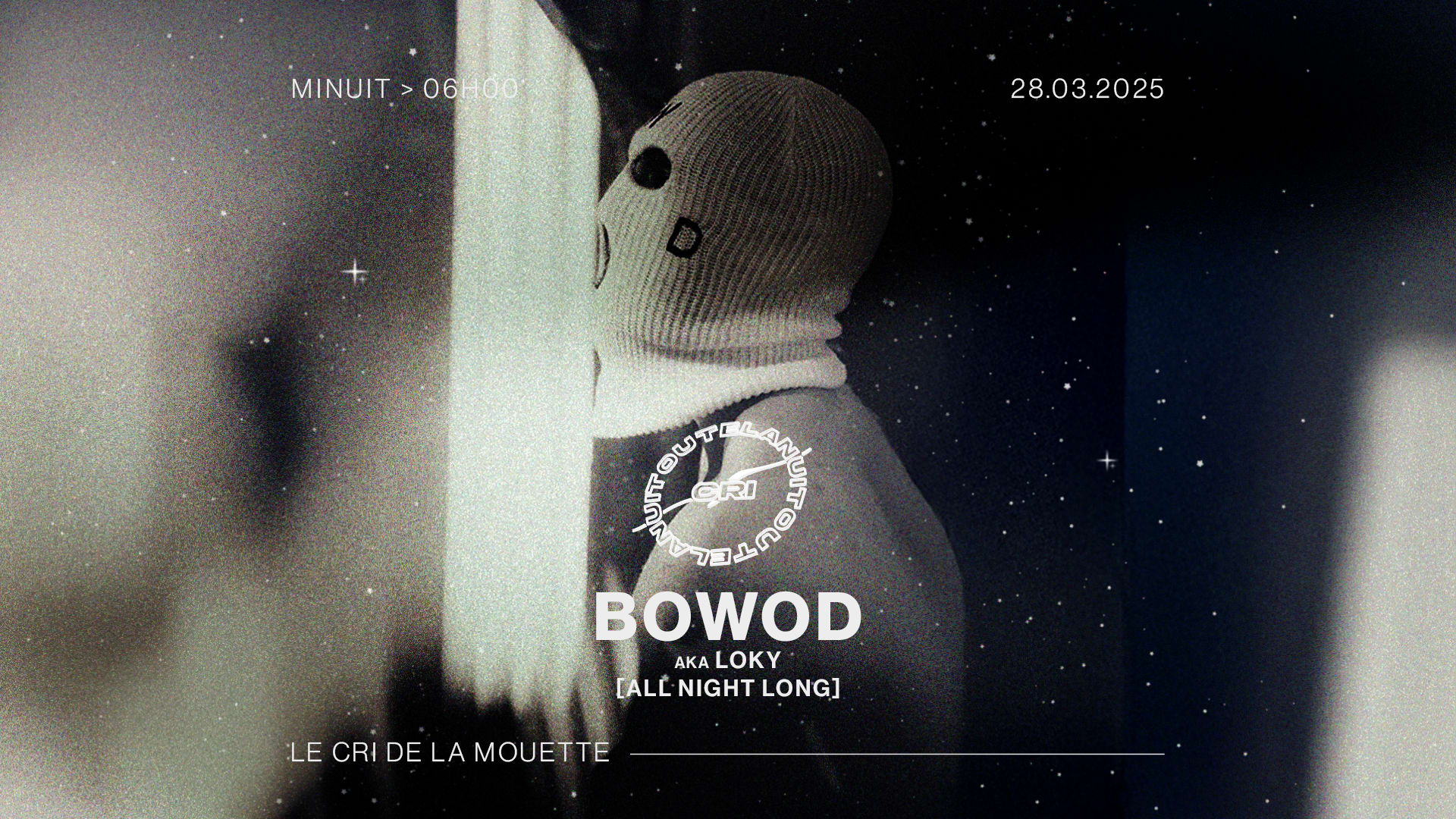 Cri Toute La Nuit Inv. Bowod Aka Loky (Techno To Hard) Cover