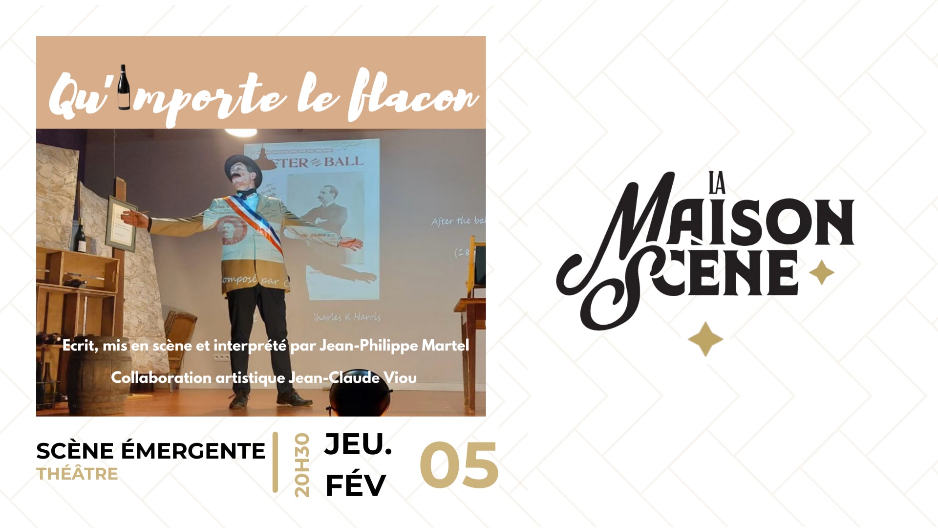 Qu'importe Le Flacon - Théâtre Cover