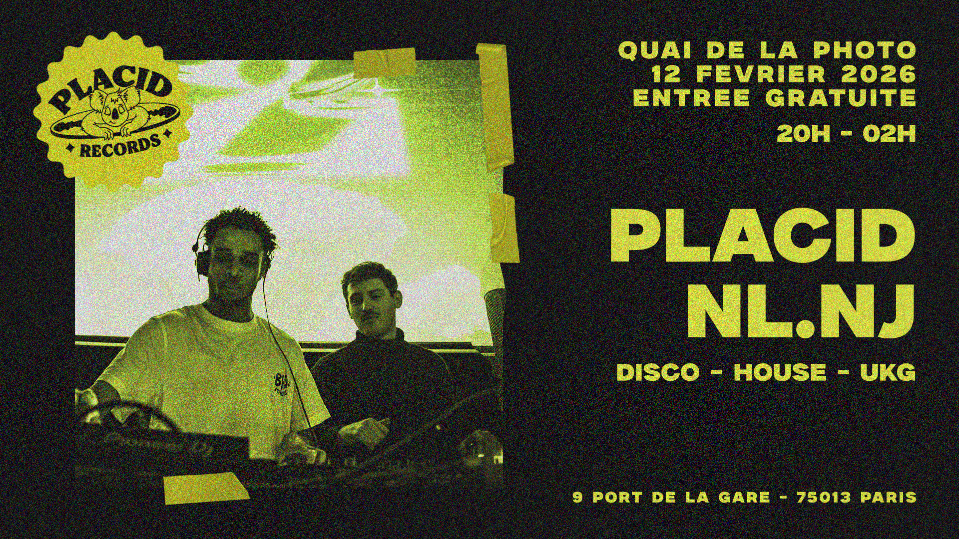 Placid Records & Nl X Quai De La Photo Cover