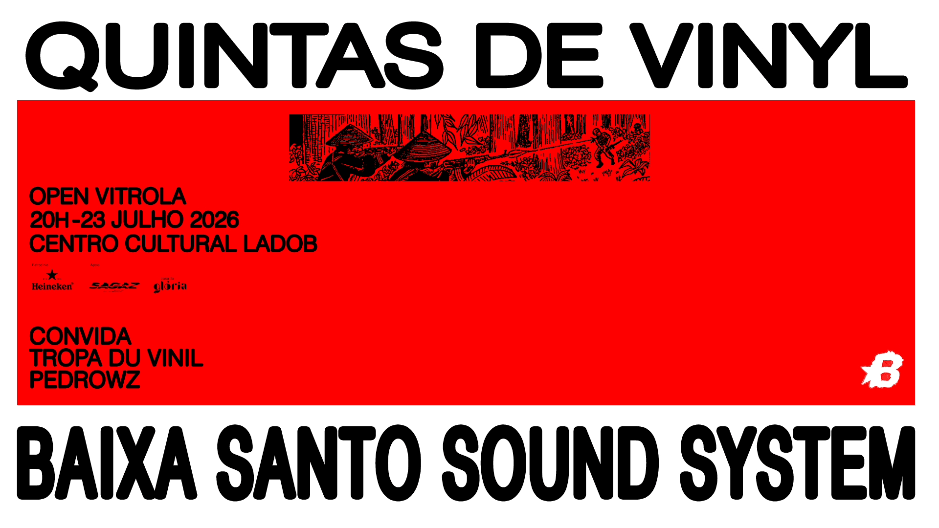 Baixasantosoundsystem+Tropaduvinil+Pedrowz[Quintas De Vinyl] Cover