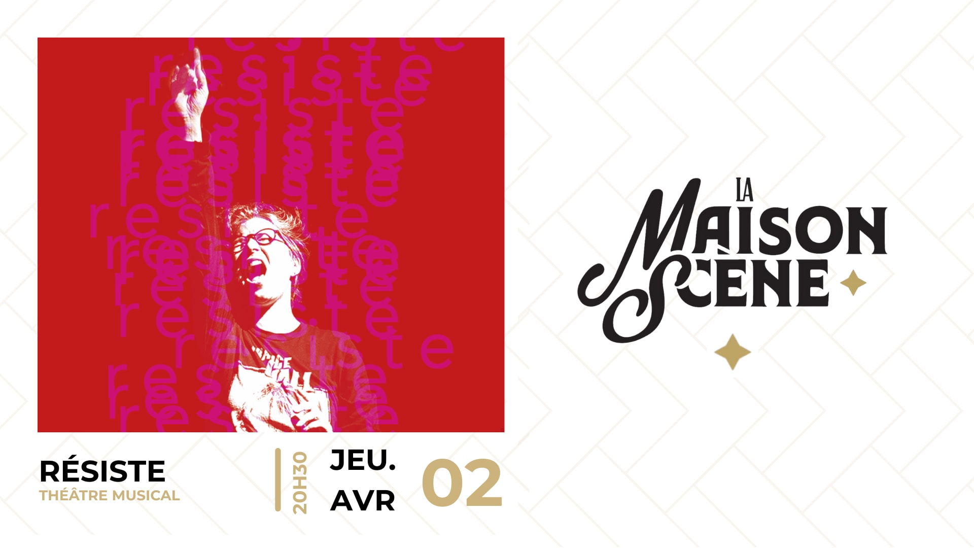 Résiste - Théâtre Musical Cover