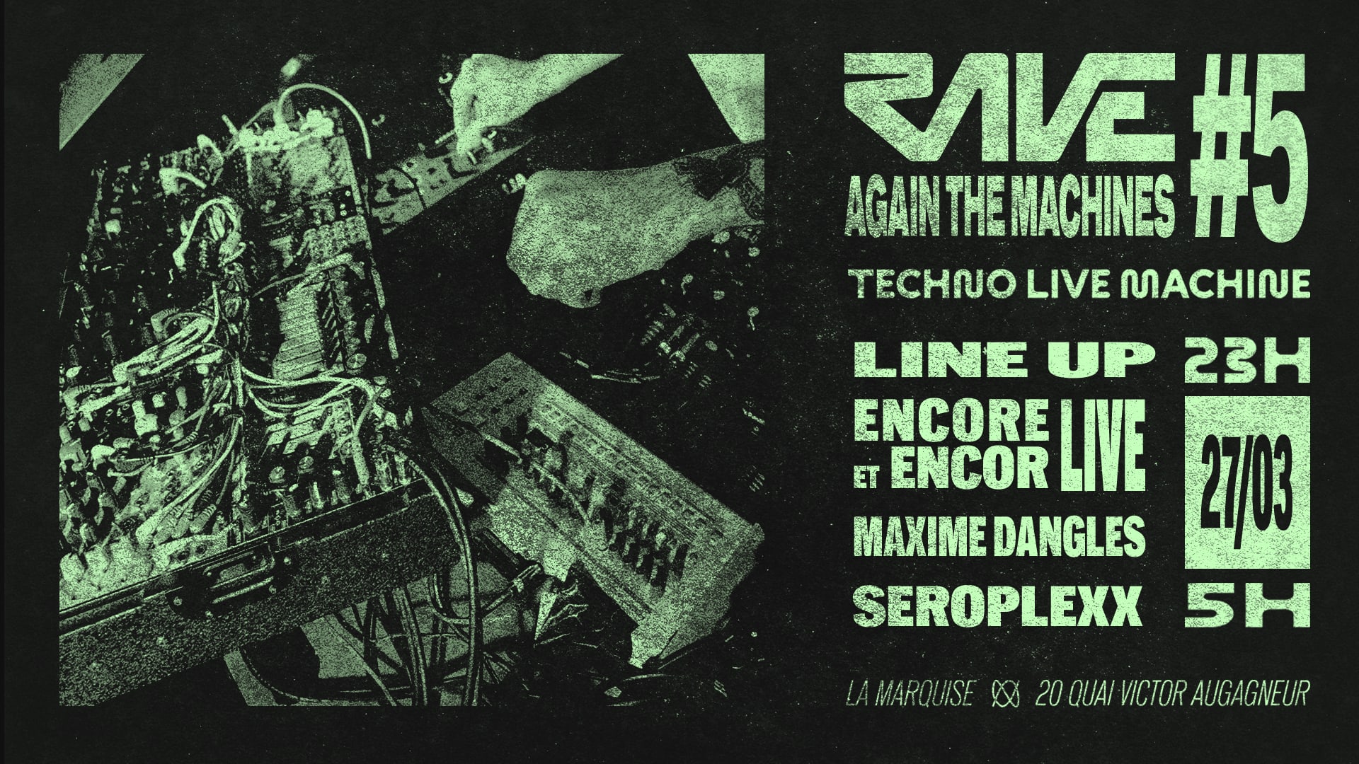 Rave Again The Machines#5 Cover