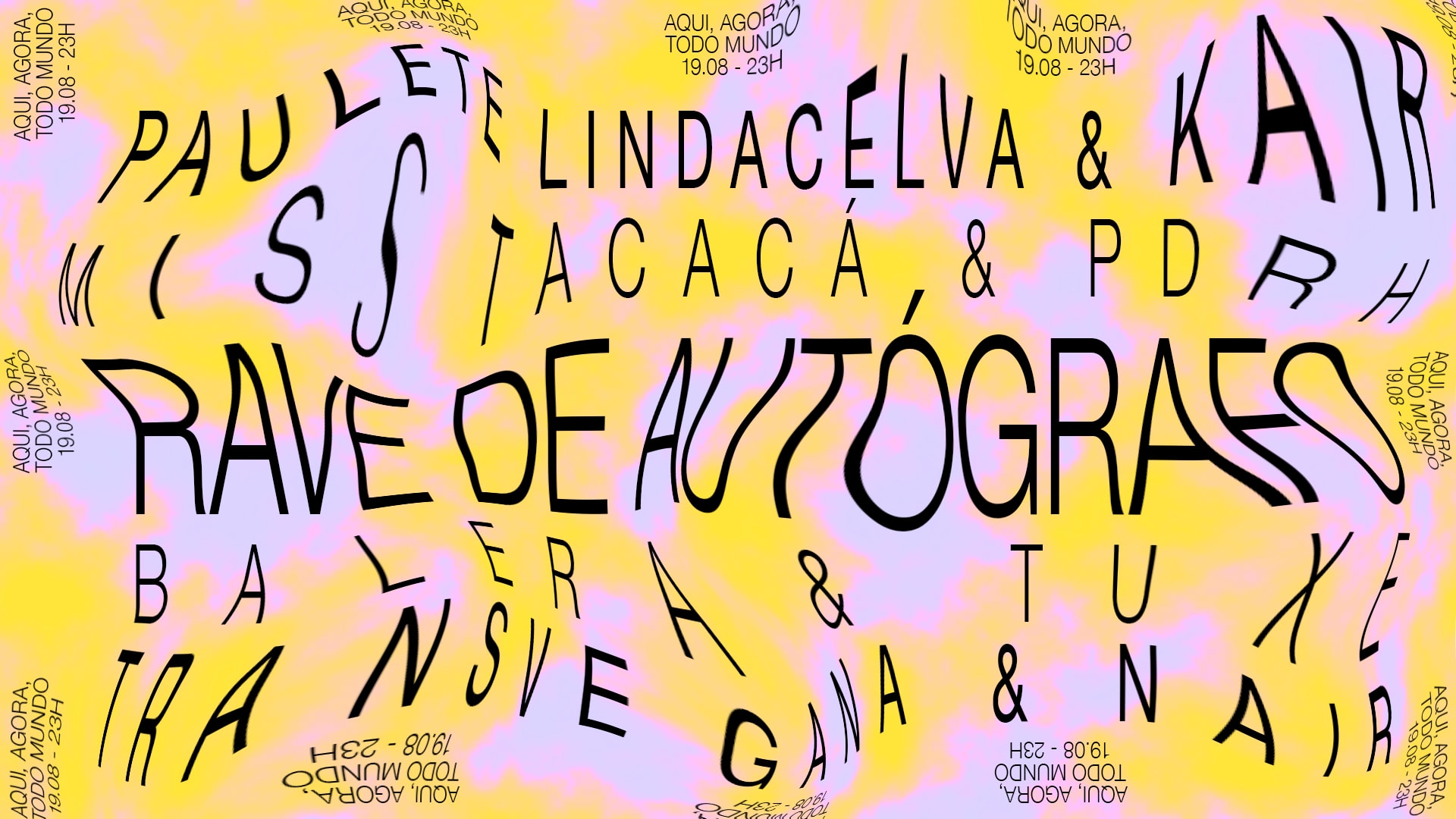 Rave De Autógrafo: Aqui Agora B2b Todo Mundo Cover
