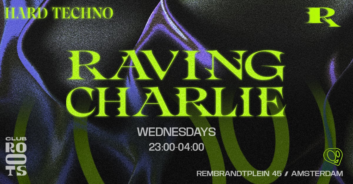 Raving Charlie: Hard Techno Cover