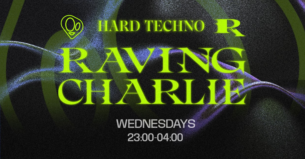 Raving Charlie: Hard Techno Rave 24.01 Cover