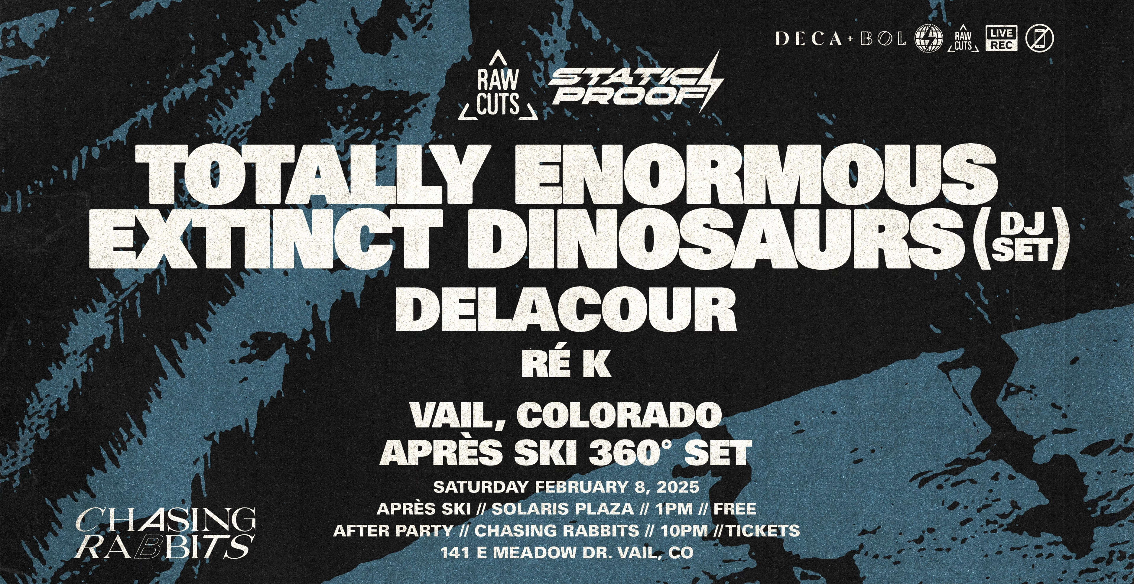 Staticproof X Raw Cuts: Totally Enormous Extinct Dinosaurs Cover