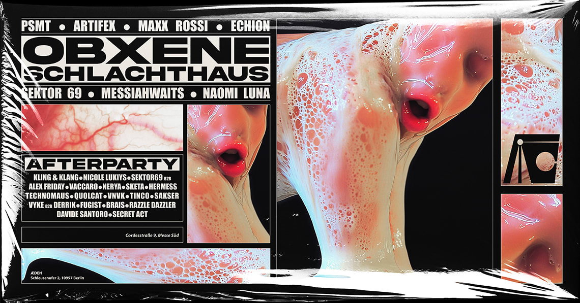 Obxene X Schlachthaus + 2 Days Secret After Party Cover