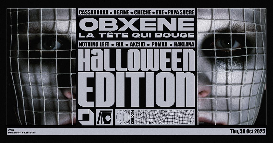 Obxene X La Têtê Qui Bouge- Hallowen Edition Cover