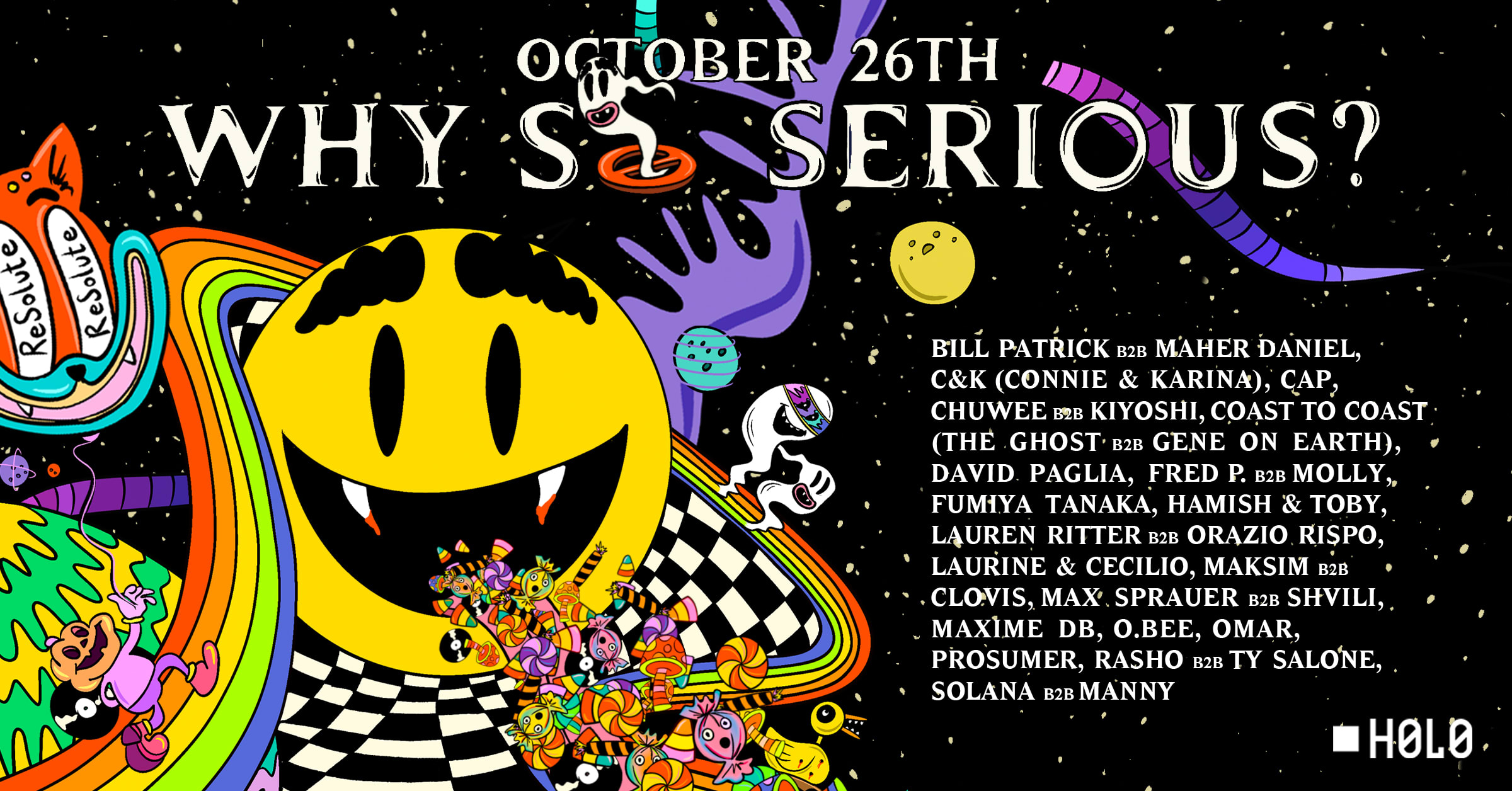 Resolute Presents: Why So Serious? 2024 Cover