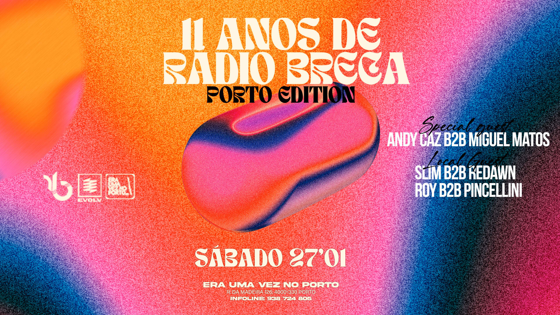 Rádio Breca: Porto Edition Especial 11 Anos Cover