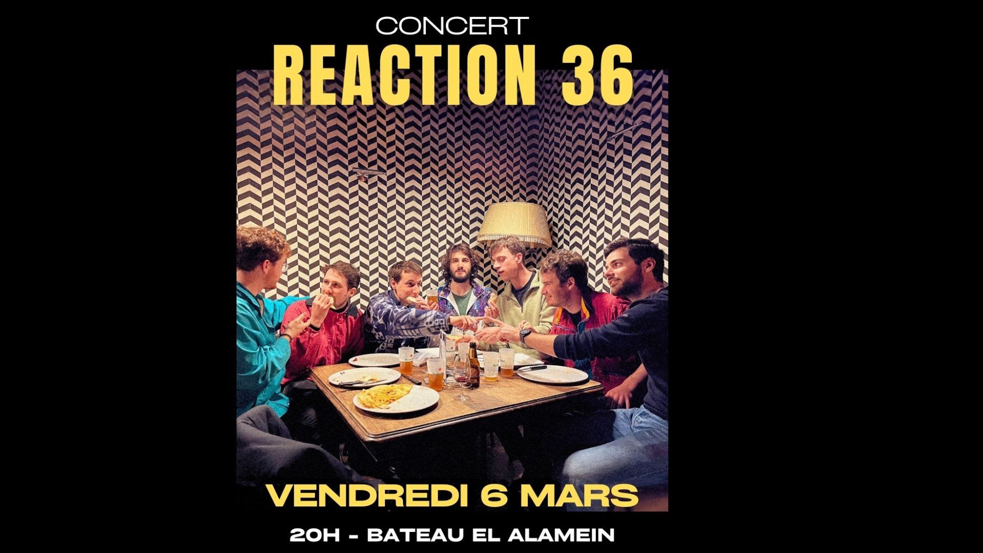 Ven 06/03 : La Réaction 36 Cover