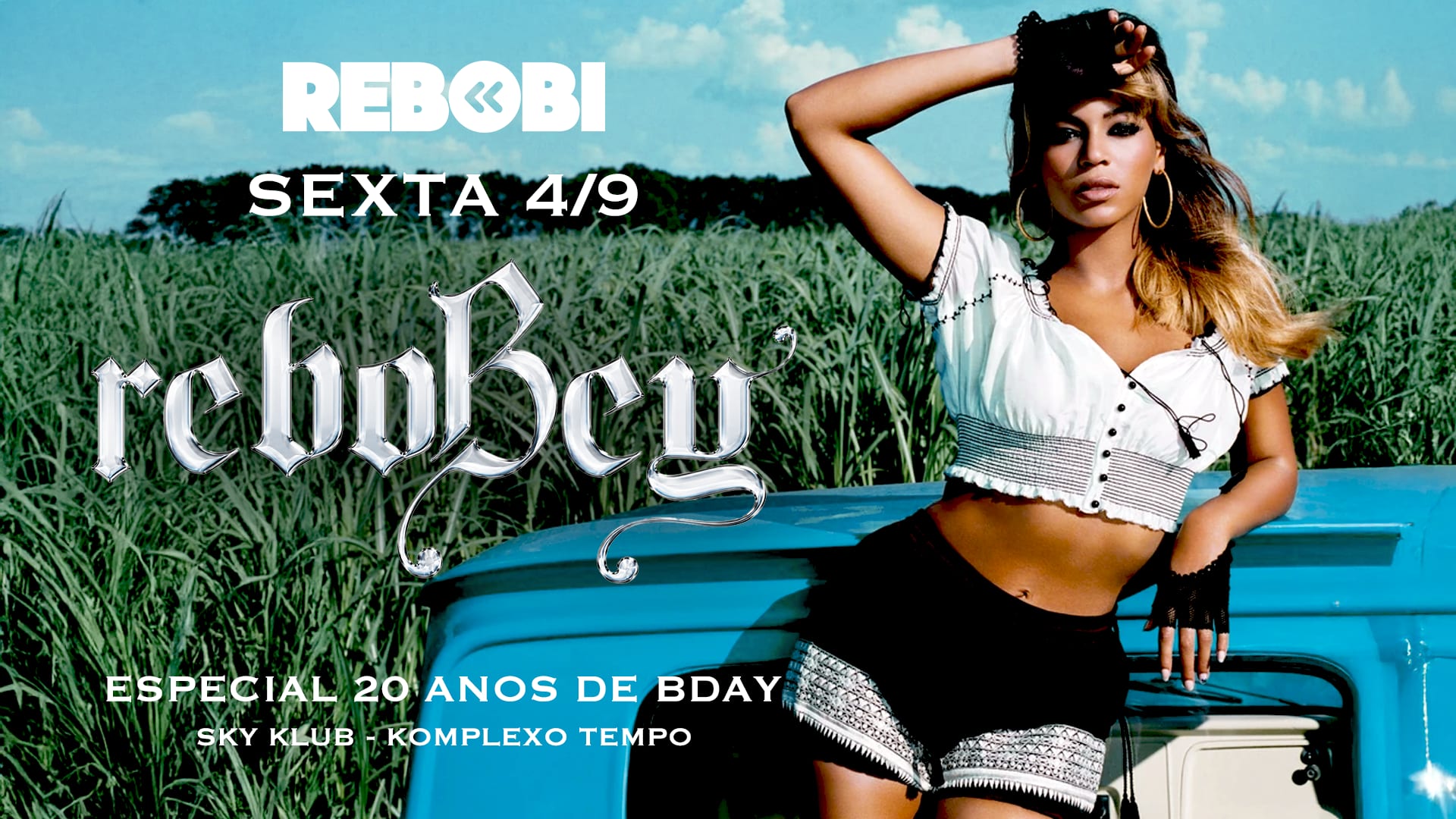 Rebobinights Beyoncé - Especial 20 Anos De B'day Cover