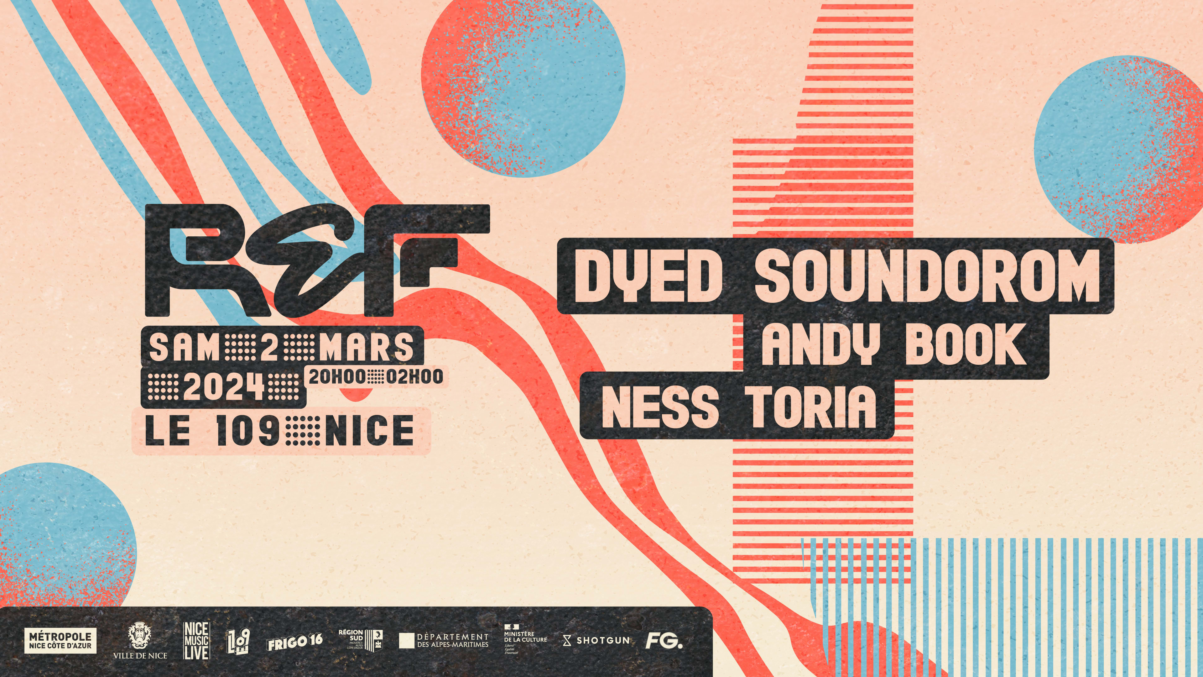 Ref Presents • Samedi 02 Mars • Grande Halle - Le 109 Cover