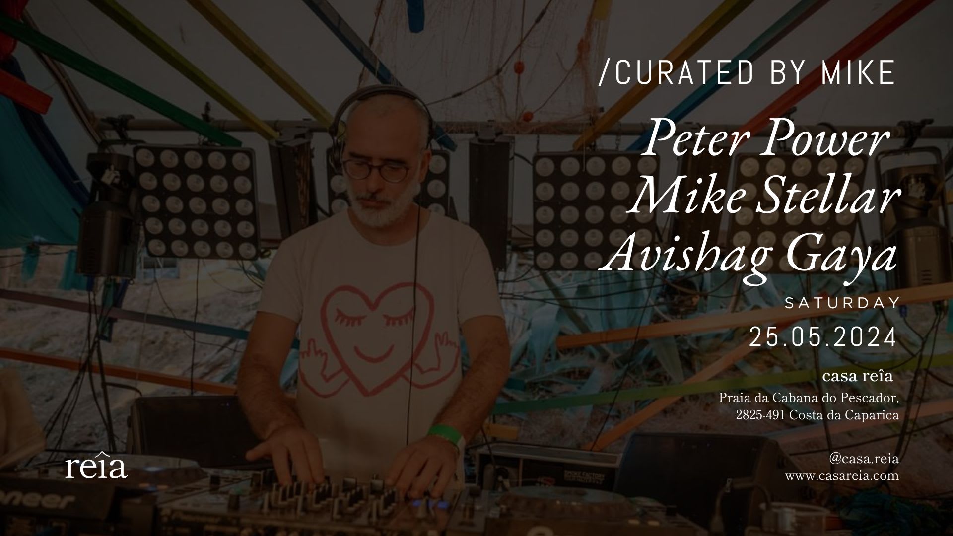 Curated By Mike: Peter Power, Mike Stellar & Avishag Gaya Cover