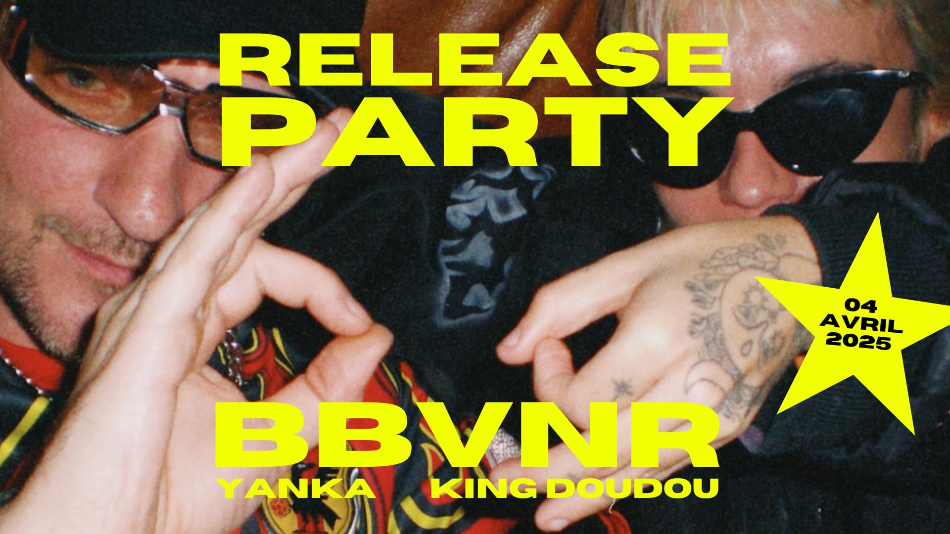 Release Party Bbvnr W/ Yanka & King Doudou Cover