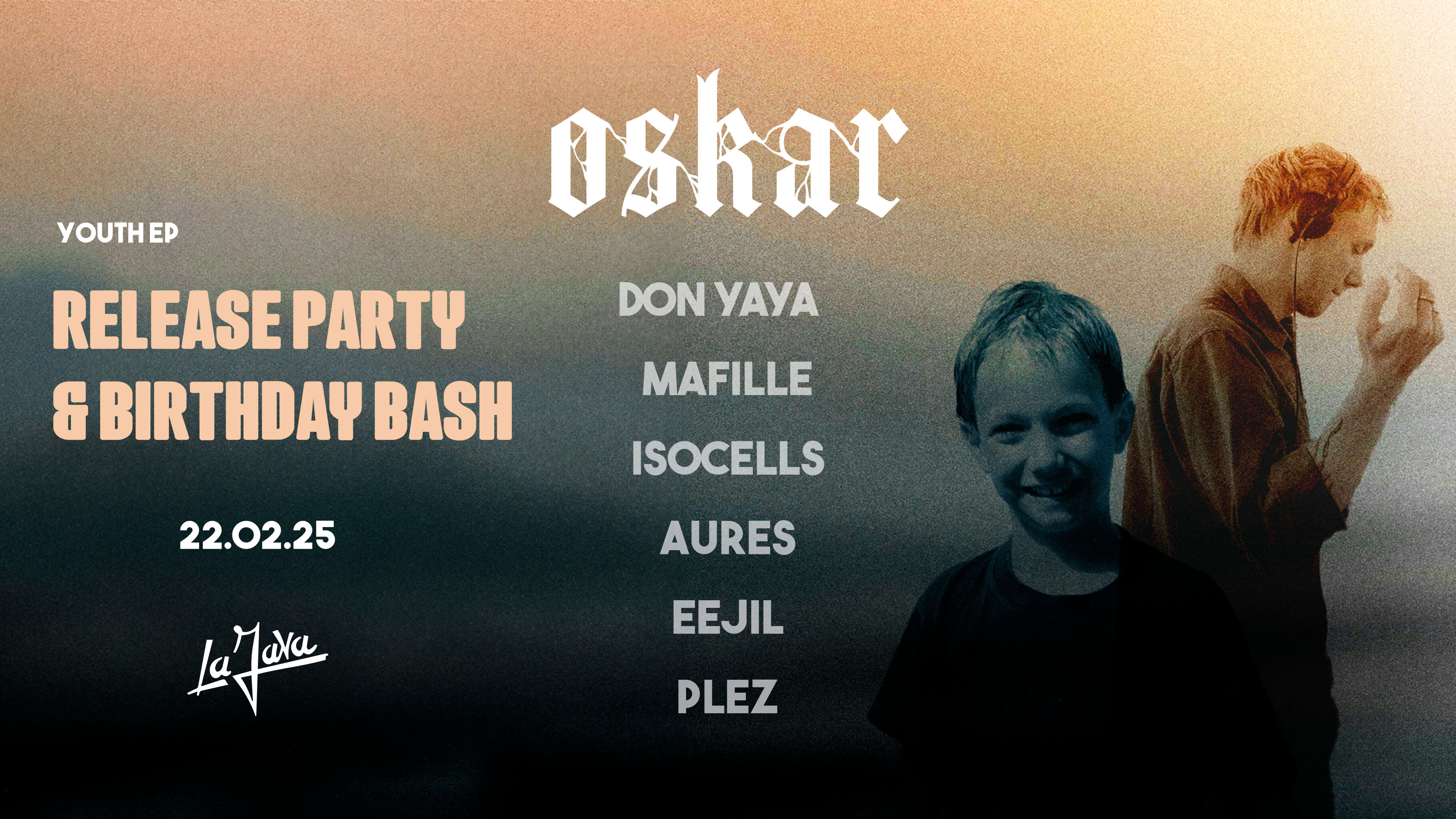 Oskar - Youth Ep Release Party & Birthday Bash Cover