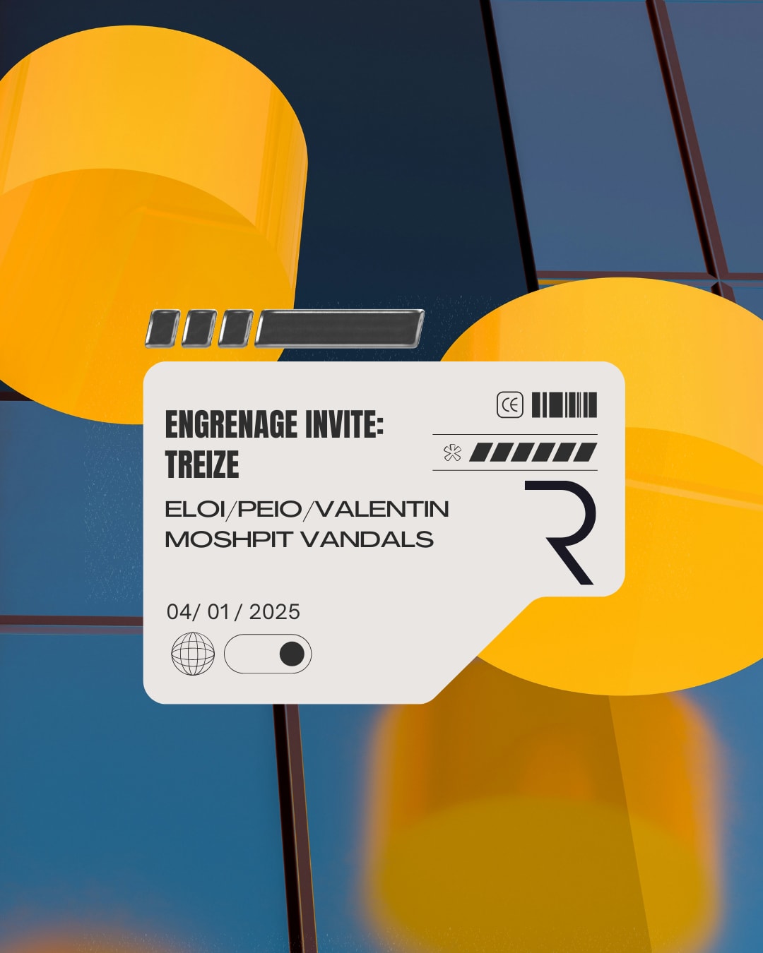 Engrenage Invite Treize Cover