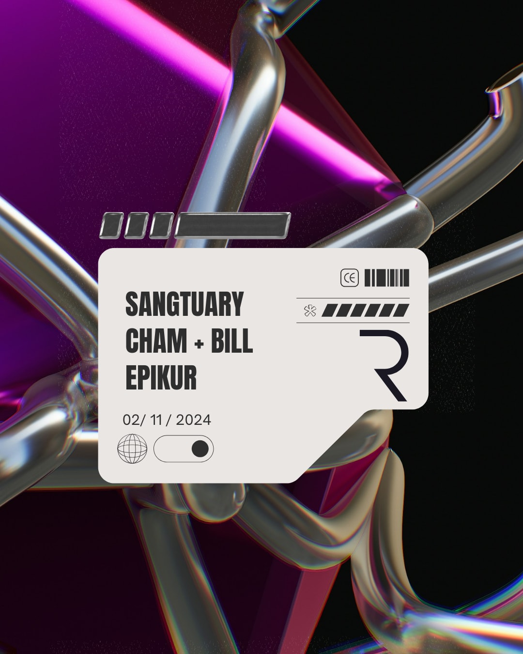 Sangtuary: Cham + Bill+ Epikur Cover