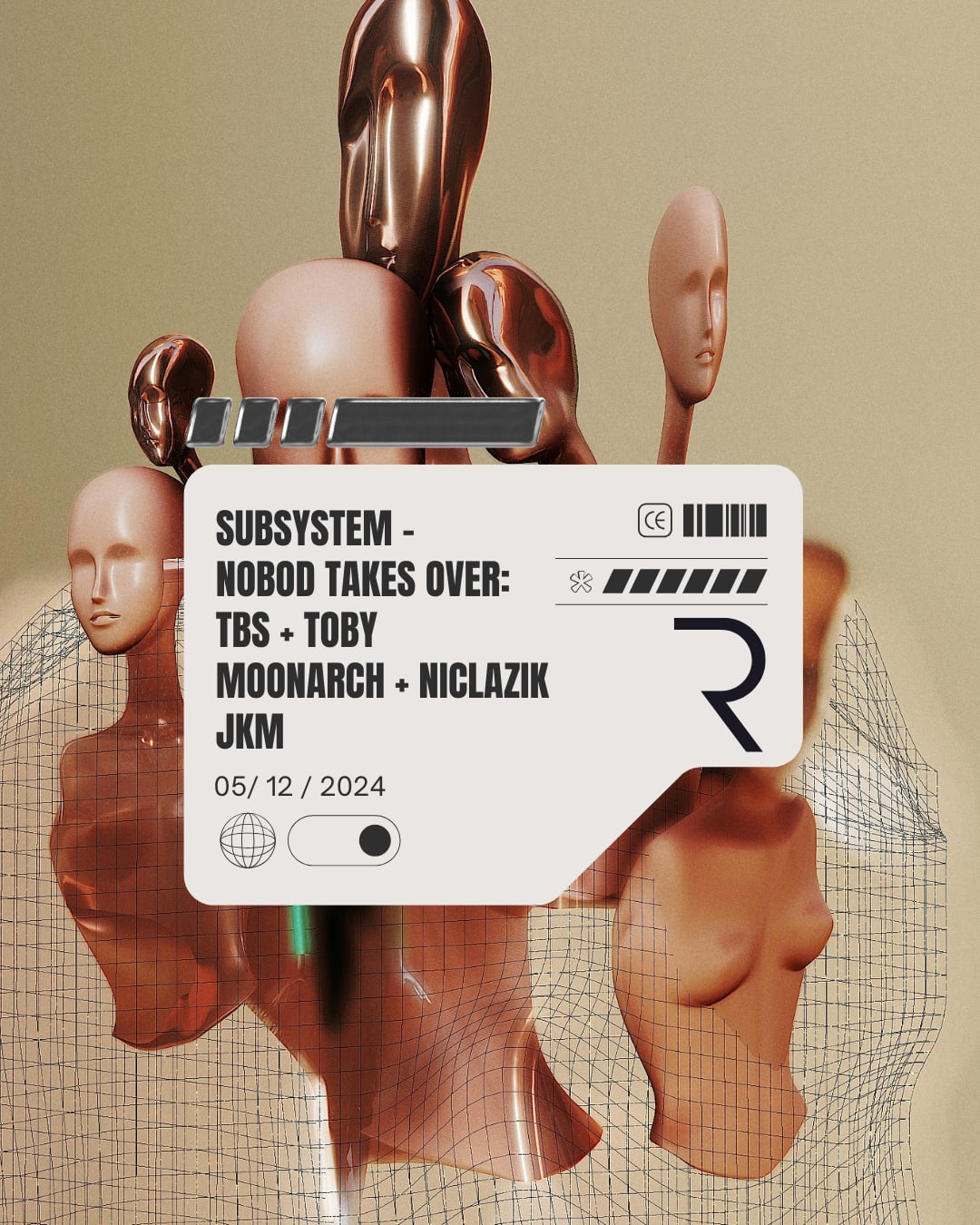 Subsystem – Nobod Takes Over Cover