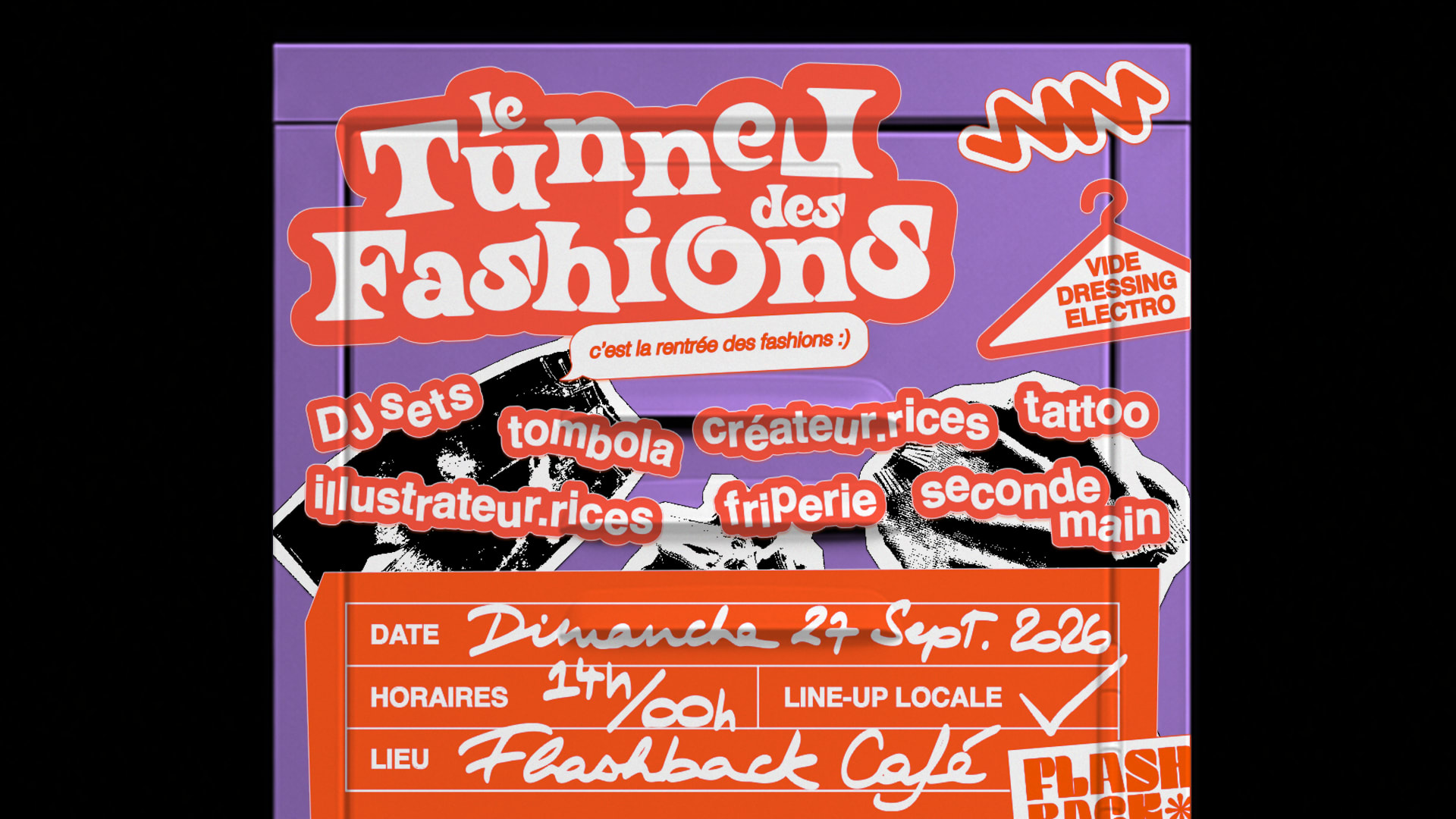 La Rentrée Des Fashions @Flashback Café Cover