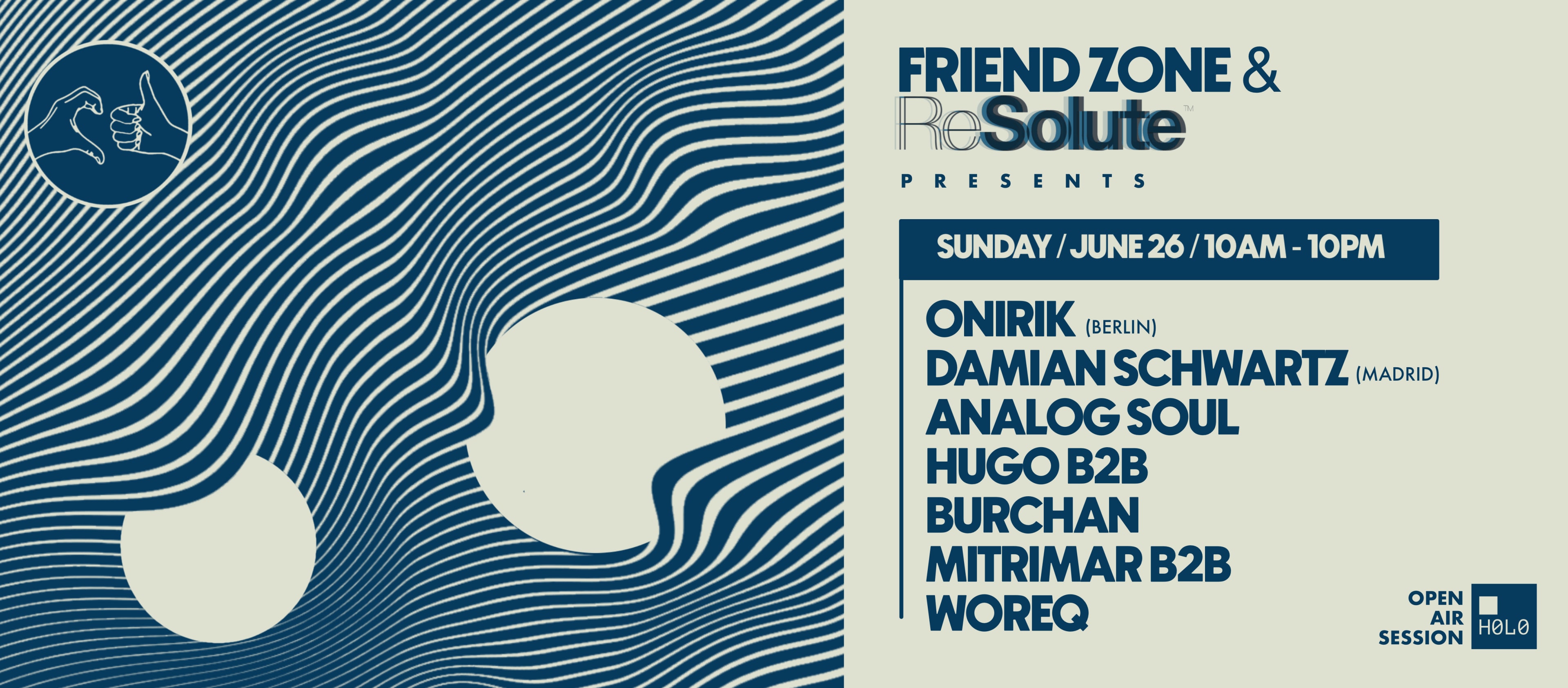Resolute & Friendzone - Open Air Experience At H0l0 Yard Cover