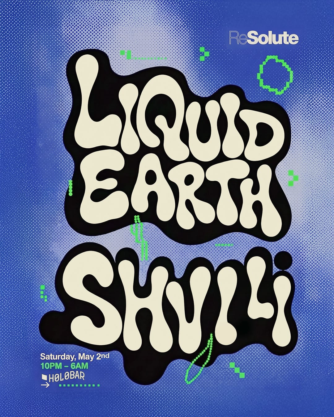 Resolute With Liquid Earth & Shvili Cover