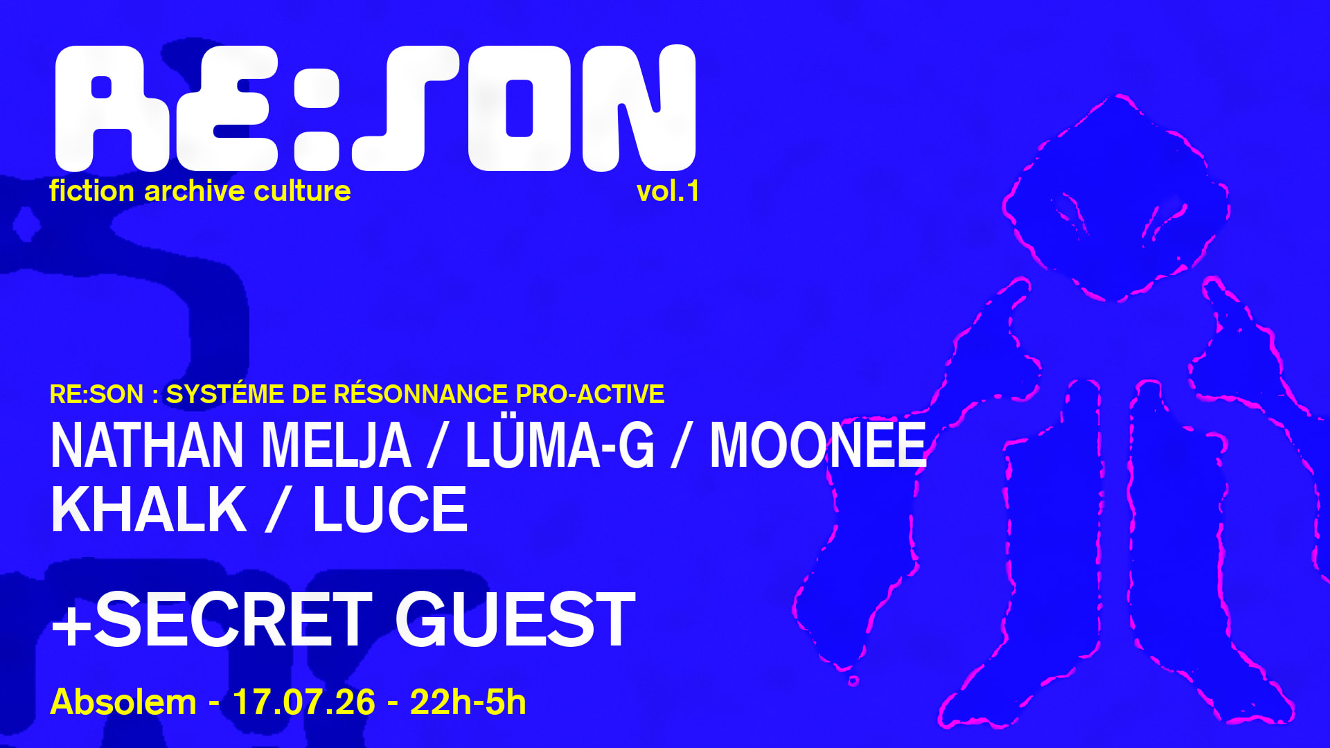 Re:Son Vol.1 - Nathan Melja, Lüma G, Luce, Moonee, Khalk Cover