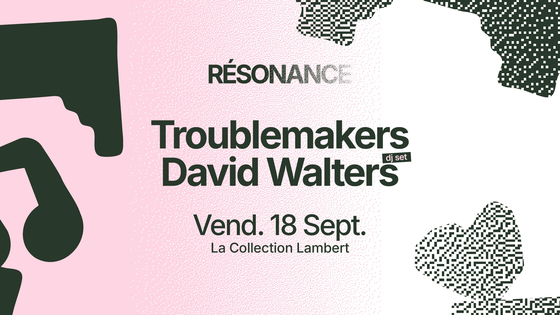 Resonance • Troublemakers & David Walters Collection Lambert Cover