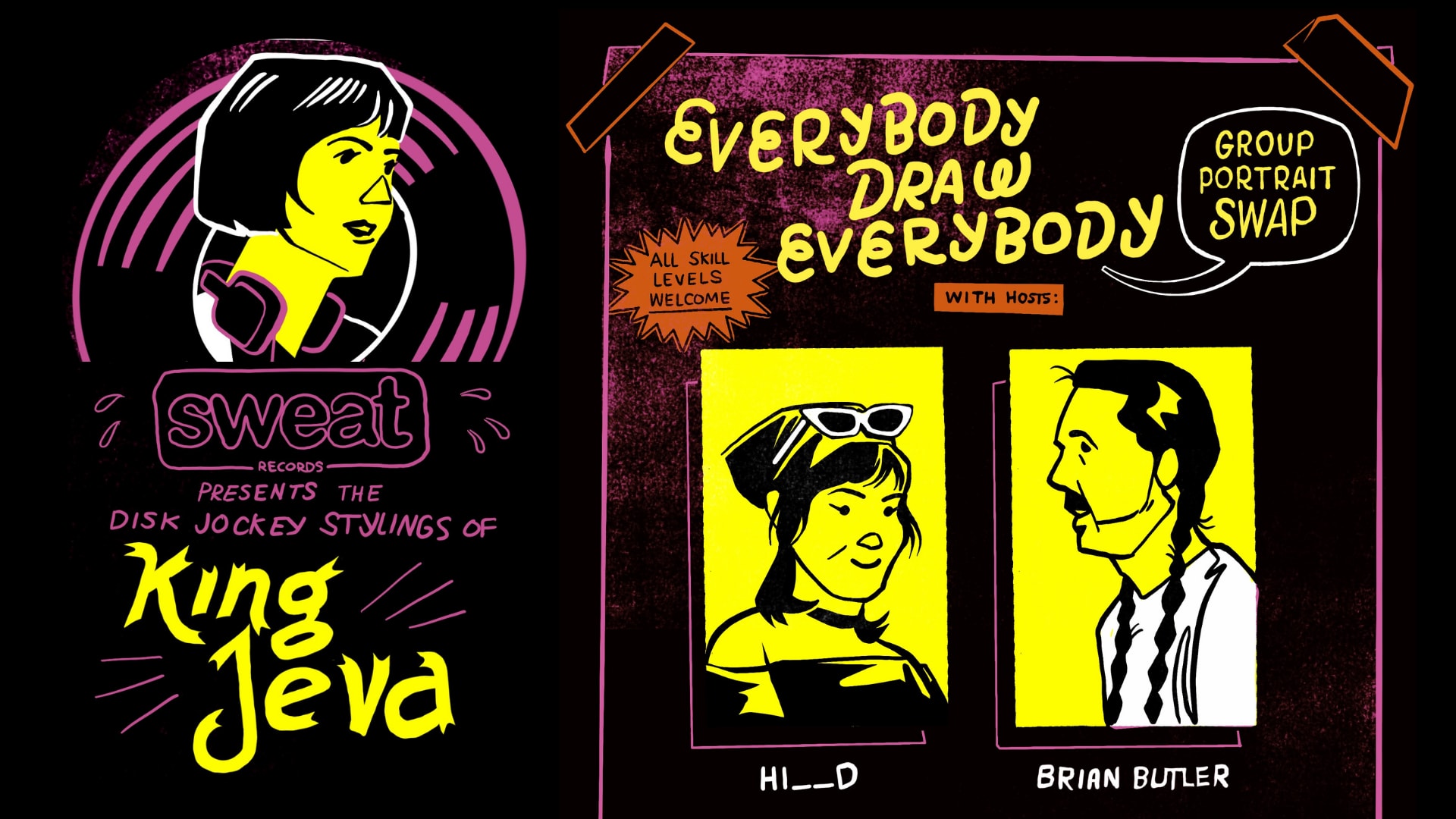 Everybody Draw Everybody W/ Brian Butler | Dj King Jeva Cover