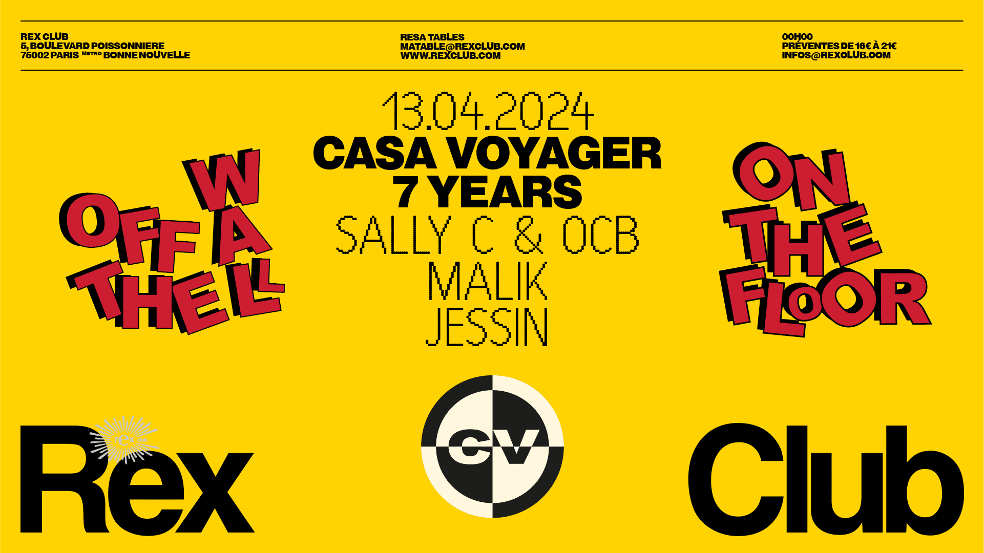 Casa Voyager 7 Years: Sally C & Ocb, Malik, Jessin Cover
