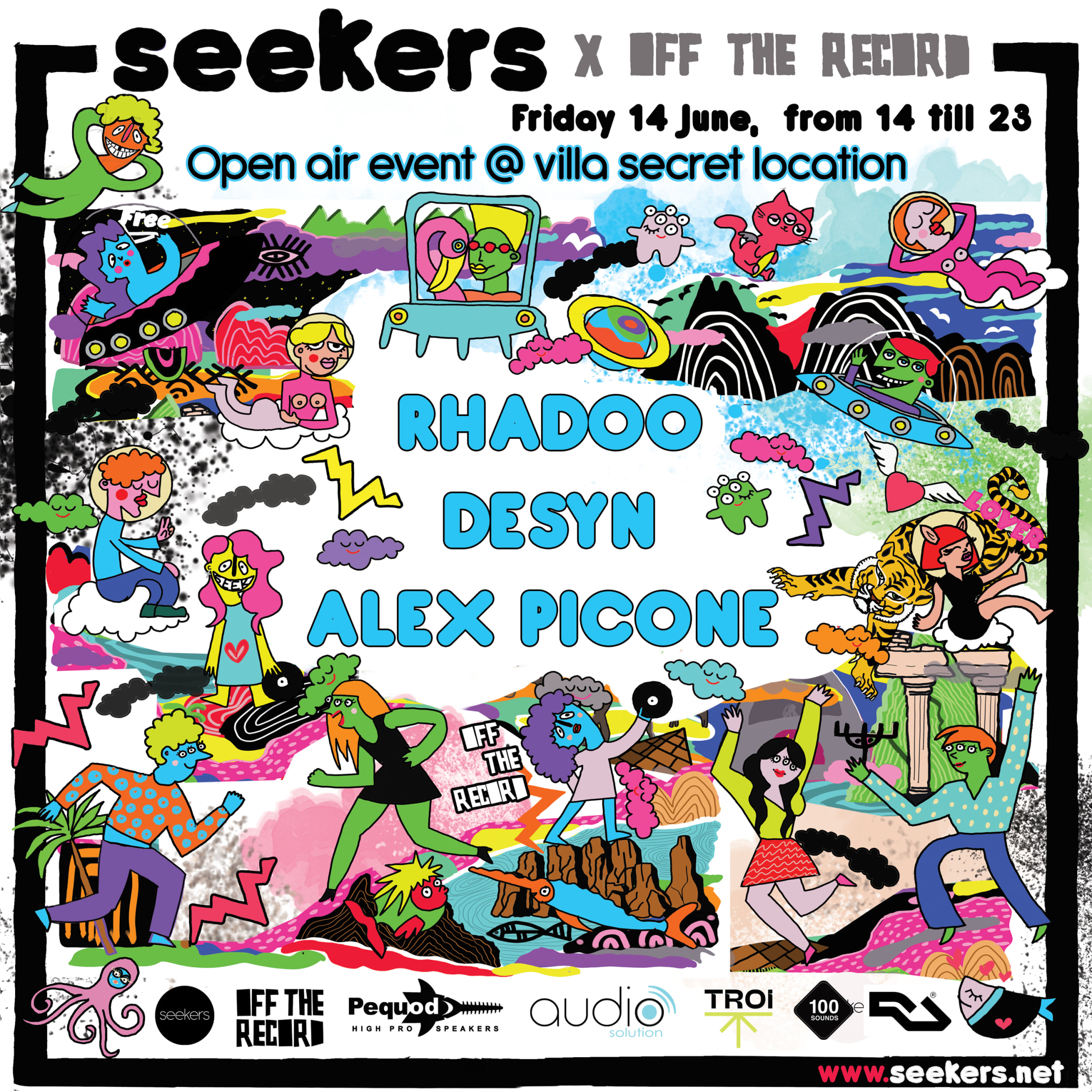 Seekers X Off The Record Cover