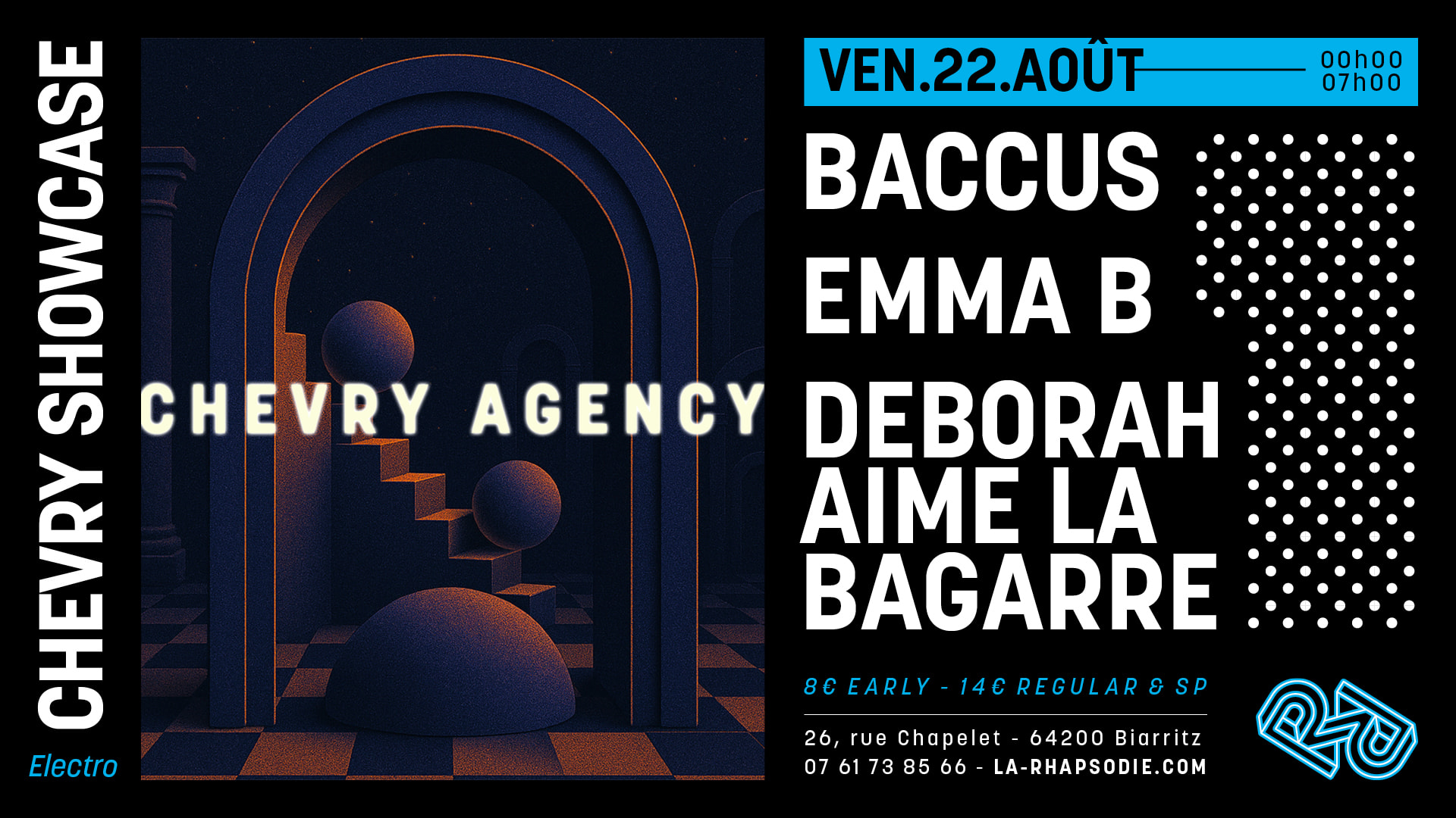 Chevry Showcase : Baccus • Emma B • Deborah Aime La Bagarre Cover