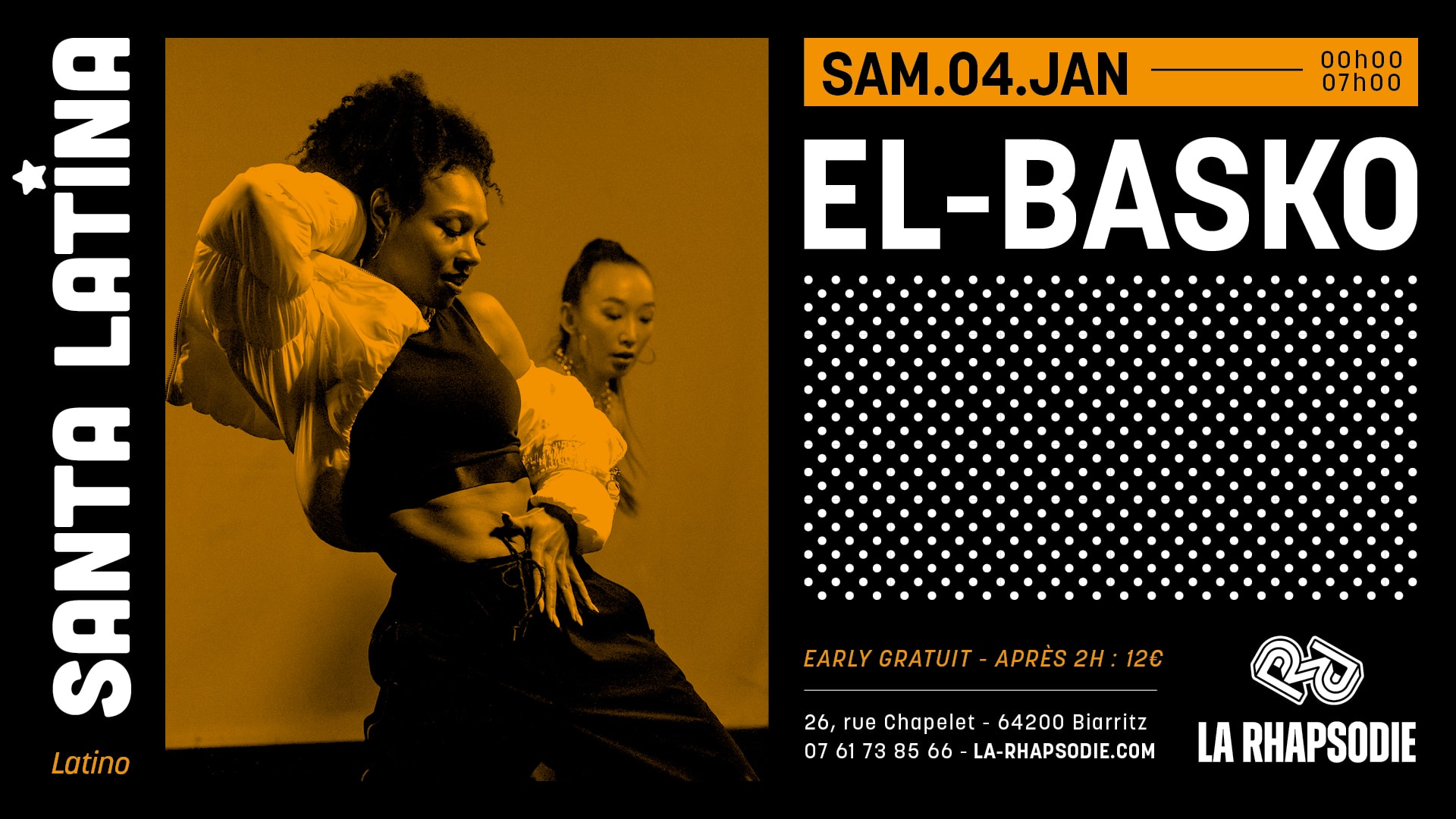 Santa Latina : El-Basko All Night Long Cover