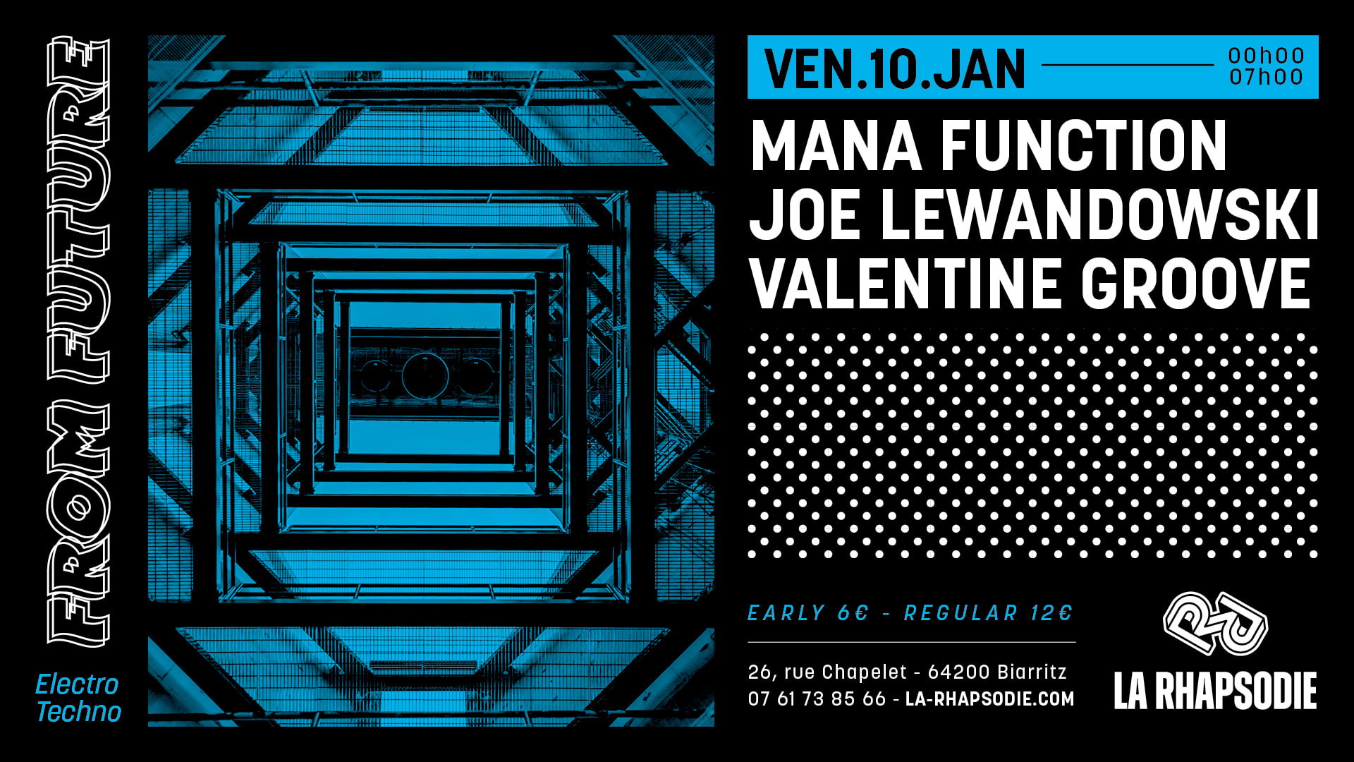 Joe Lewandowski & Valentine Groove • Mana Function Cover