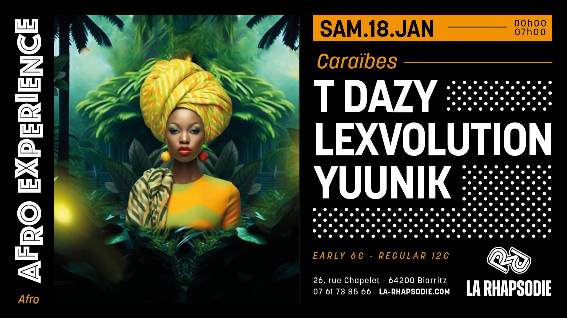 Afro Experience : Caribbean Edition Cover