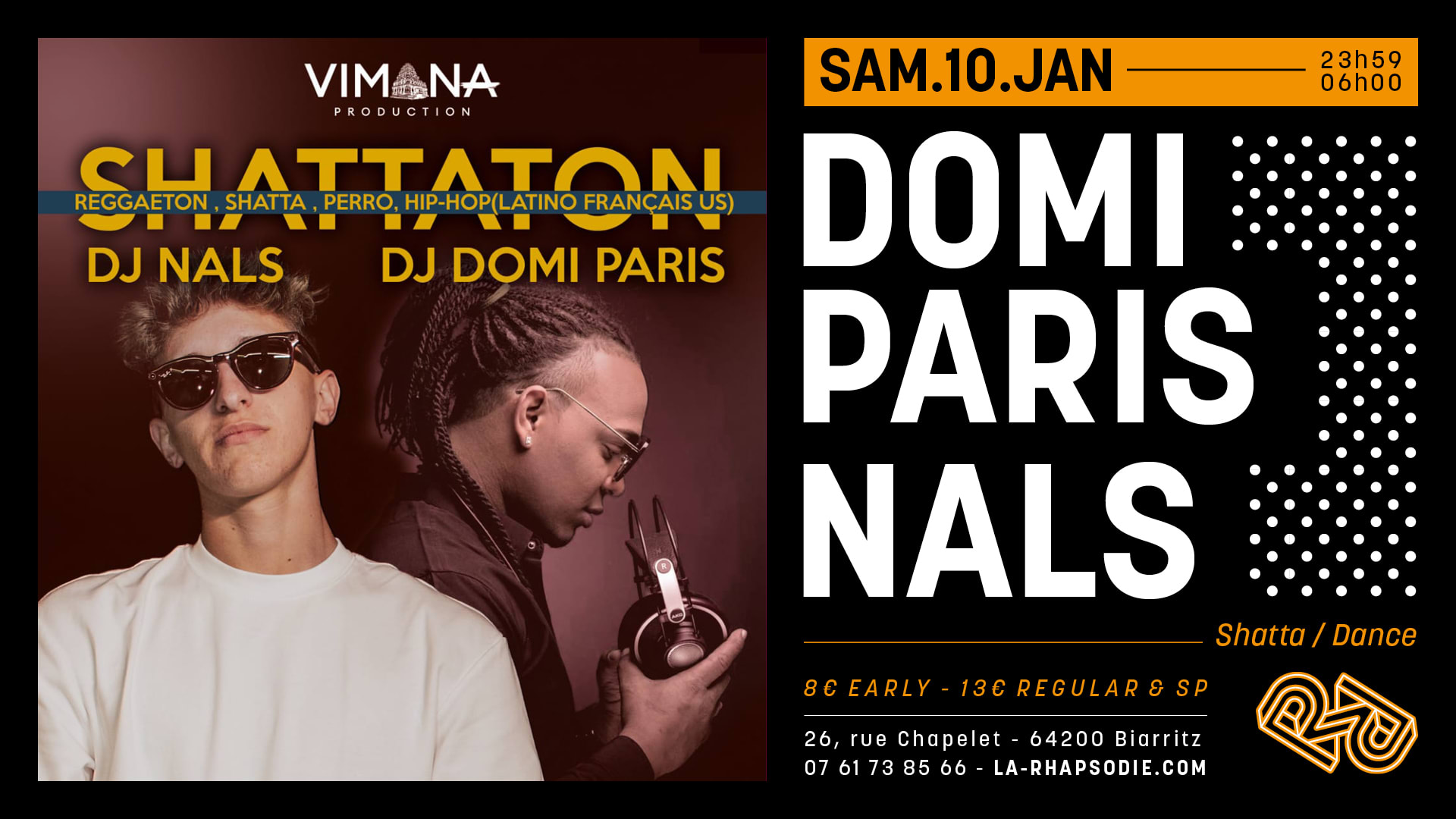 Shattaton : Domi Paris • Nals Cover