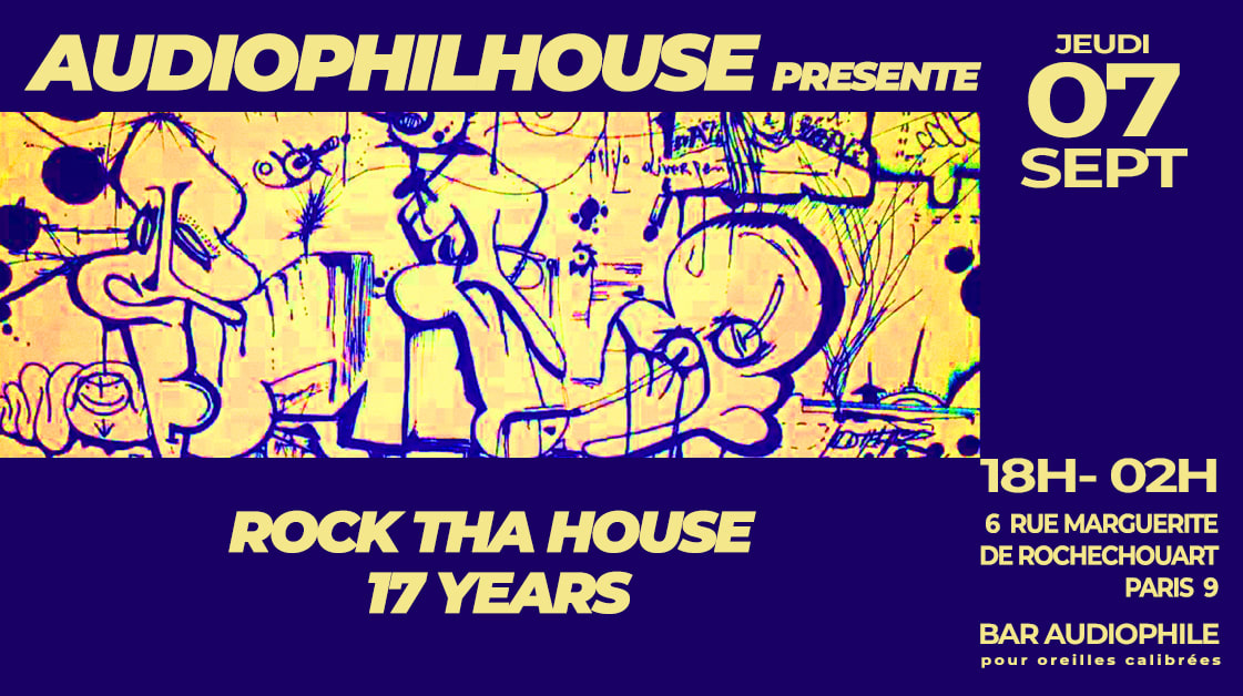 Audiophilhouse 17 Years Rock Tha House Cover