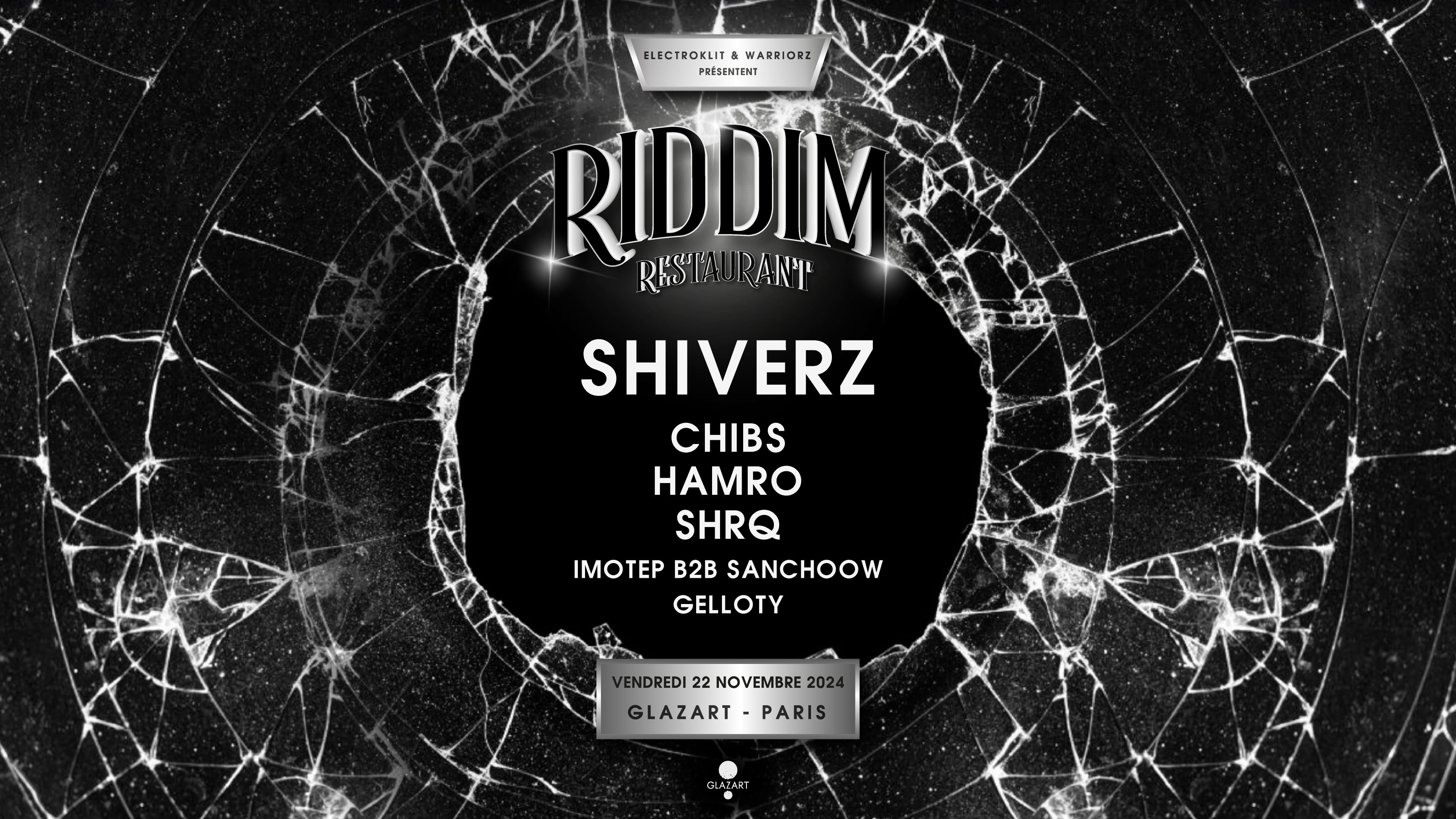 Riddim Restaurant: Shiverz, Hamro, Chibs, Shrq & More Cover