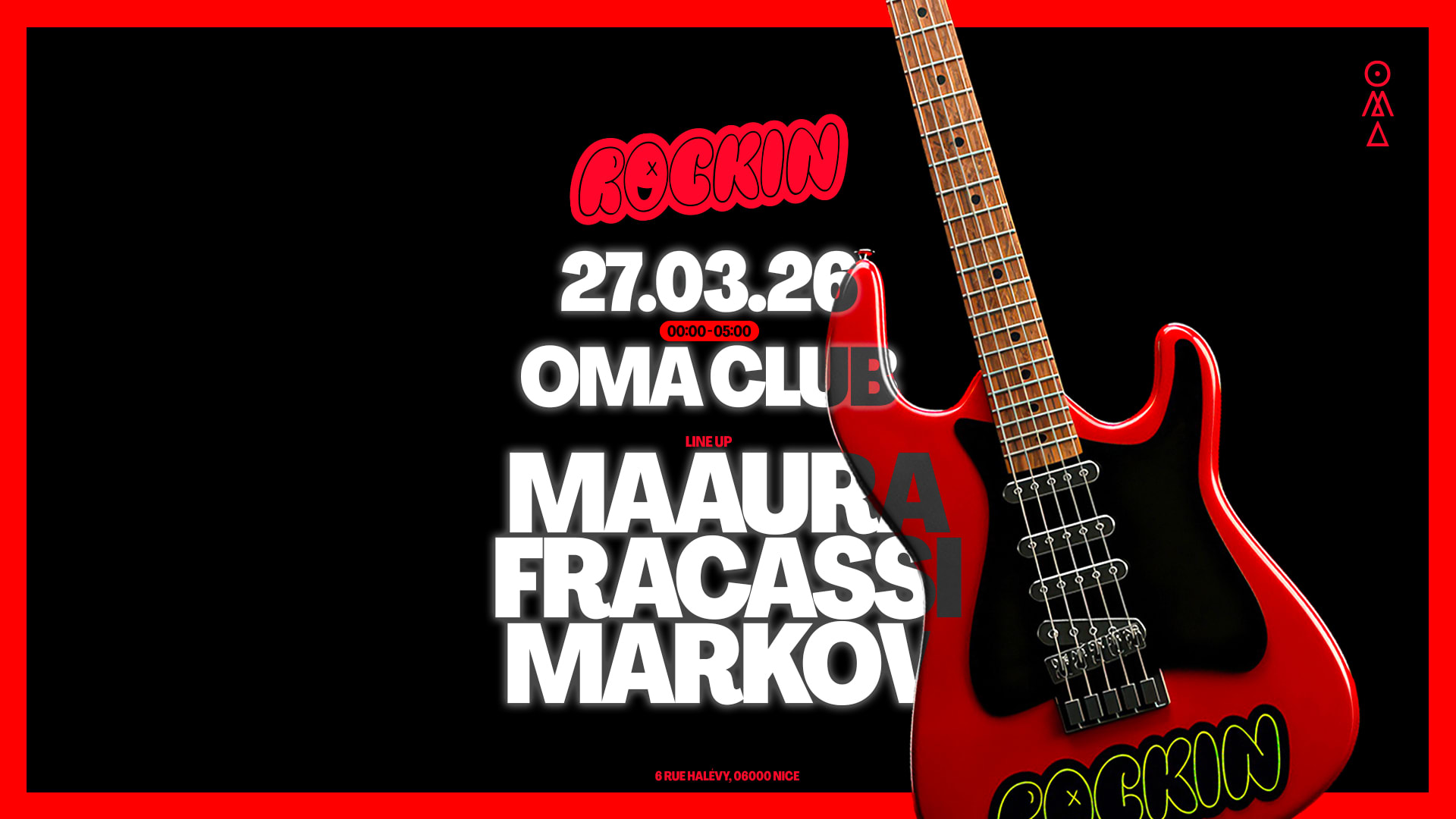 Rockin Invite Maaura & Fracassi Cover