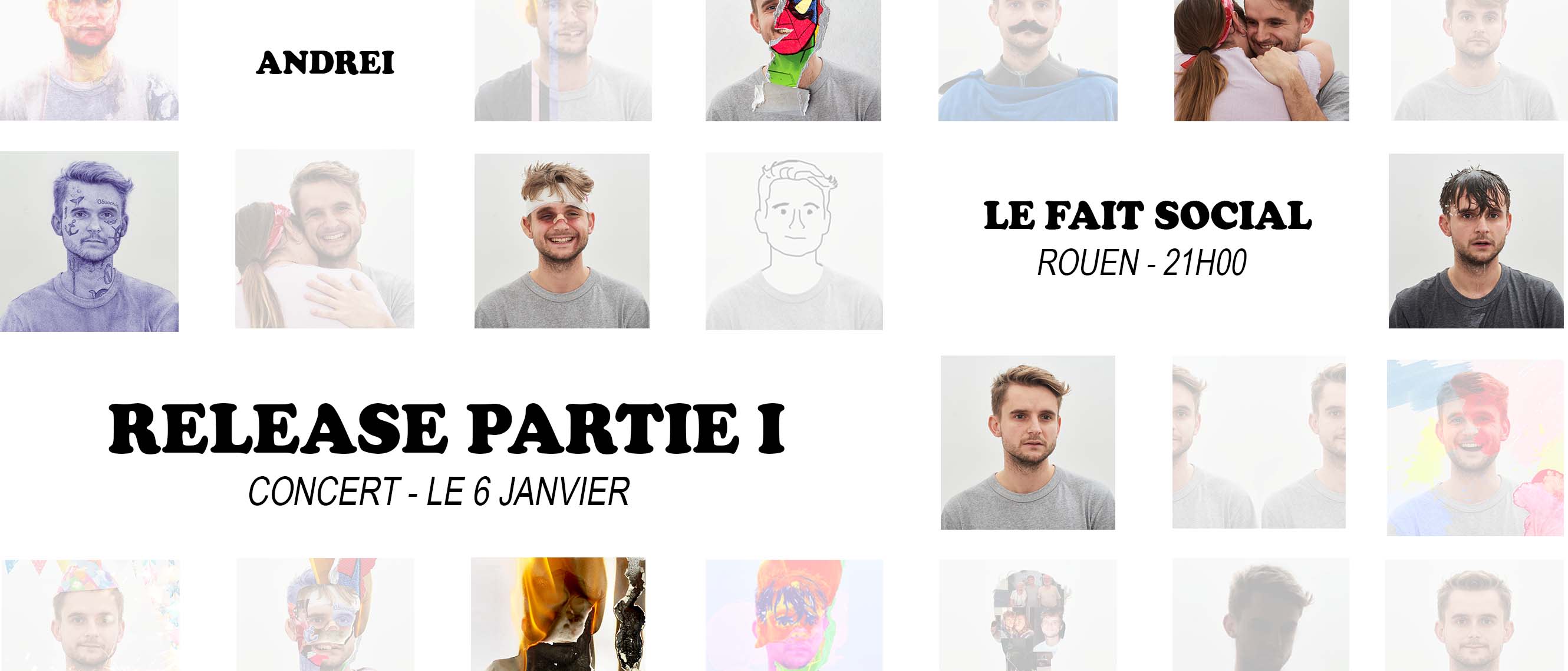 Concert : Andrei - Release Partie 1 Cover